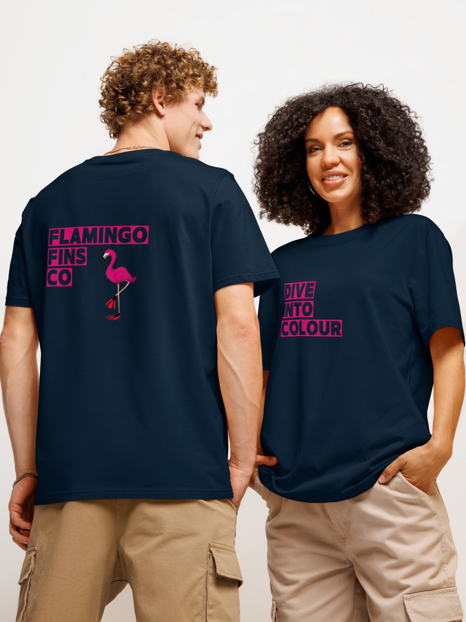 Dive Into Colour - Flamingo Fins Brand Logo product image (8)