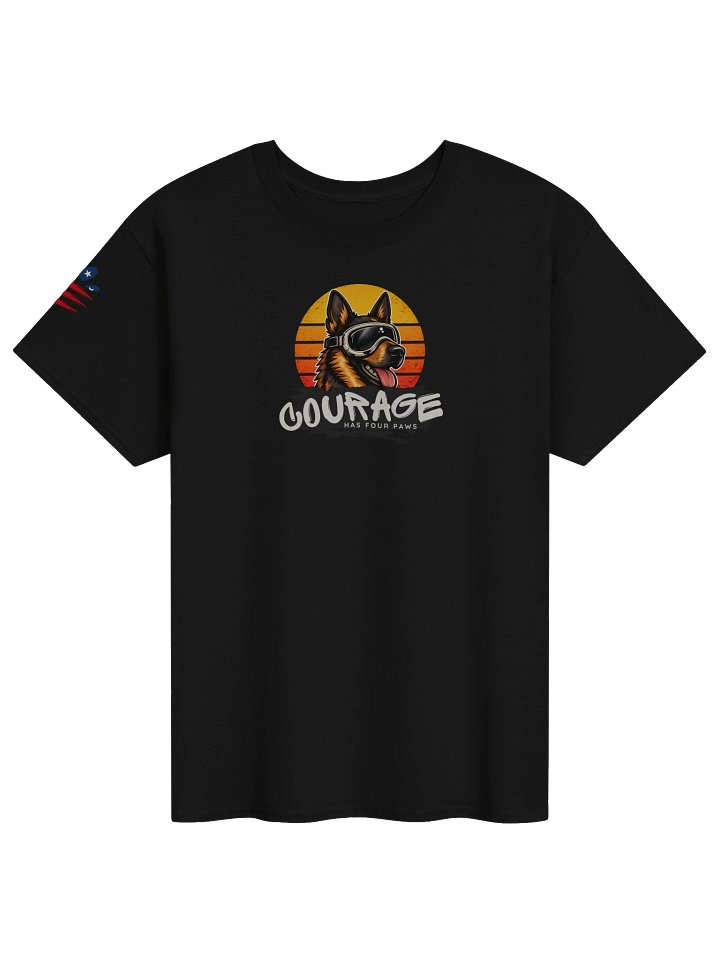 "Courage Has Four Paws" Shirt product image (1)