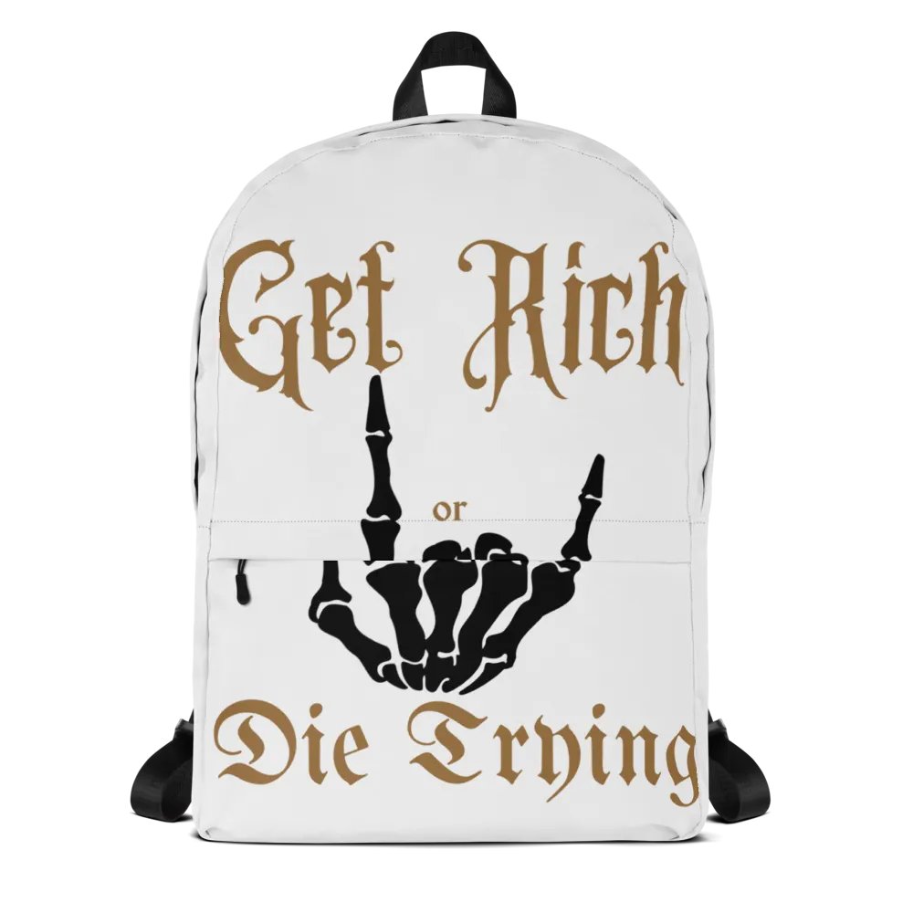 Get Rich or Die Trying Back Pack product image (1)
