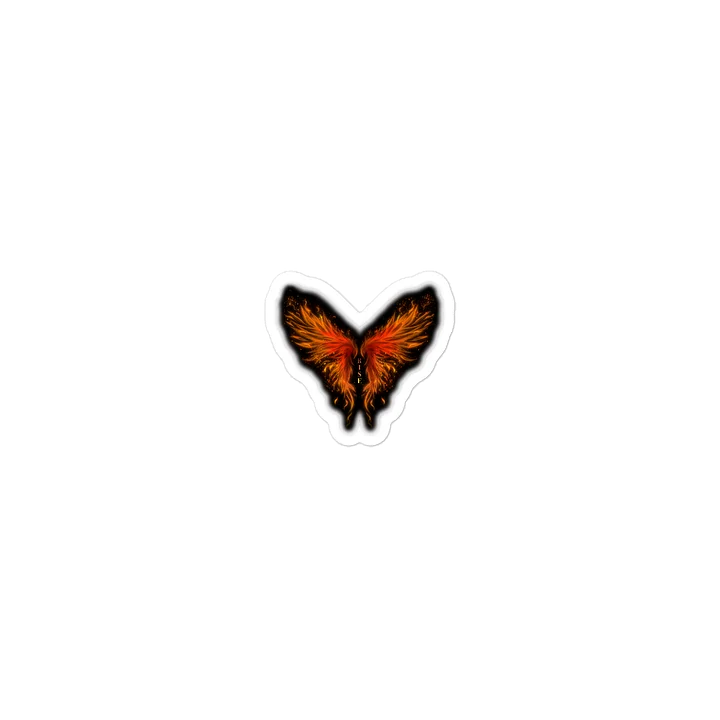 "RISE" Phoenix Wings Sticker product image (1)