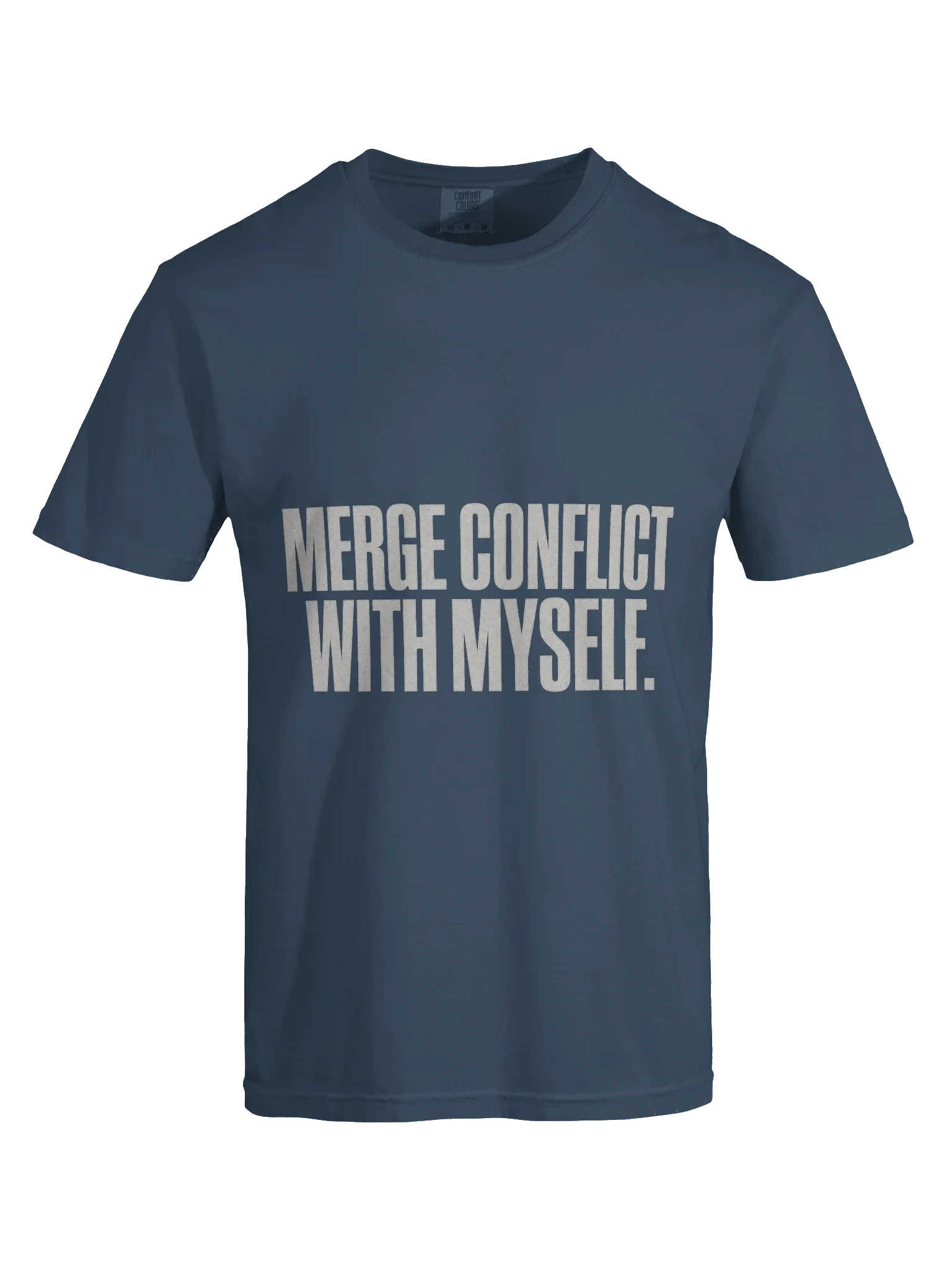 Merge Conflict With Myself Tee — view 21