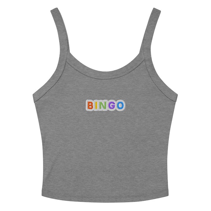 Alt Embroidered Bingo Letters Micro-Rib Tank product image (13)