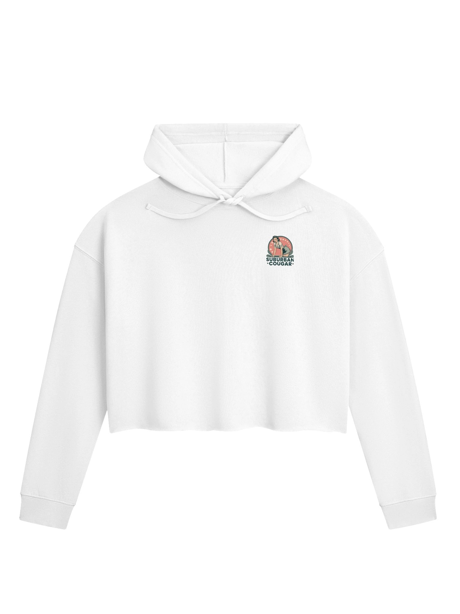 Suburban Cougar Cropped Hoodie product image (1)
