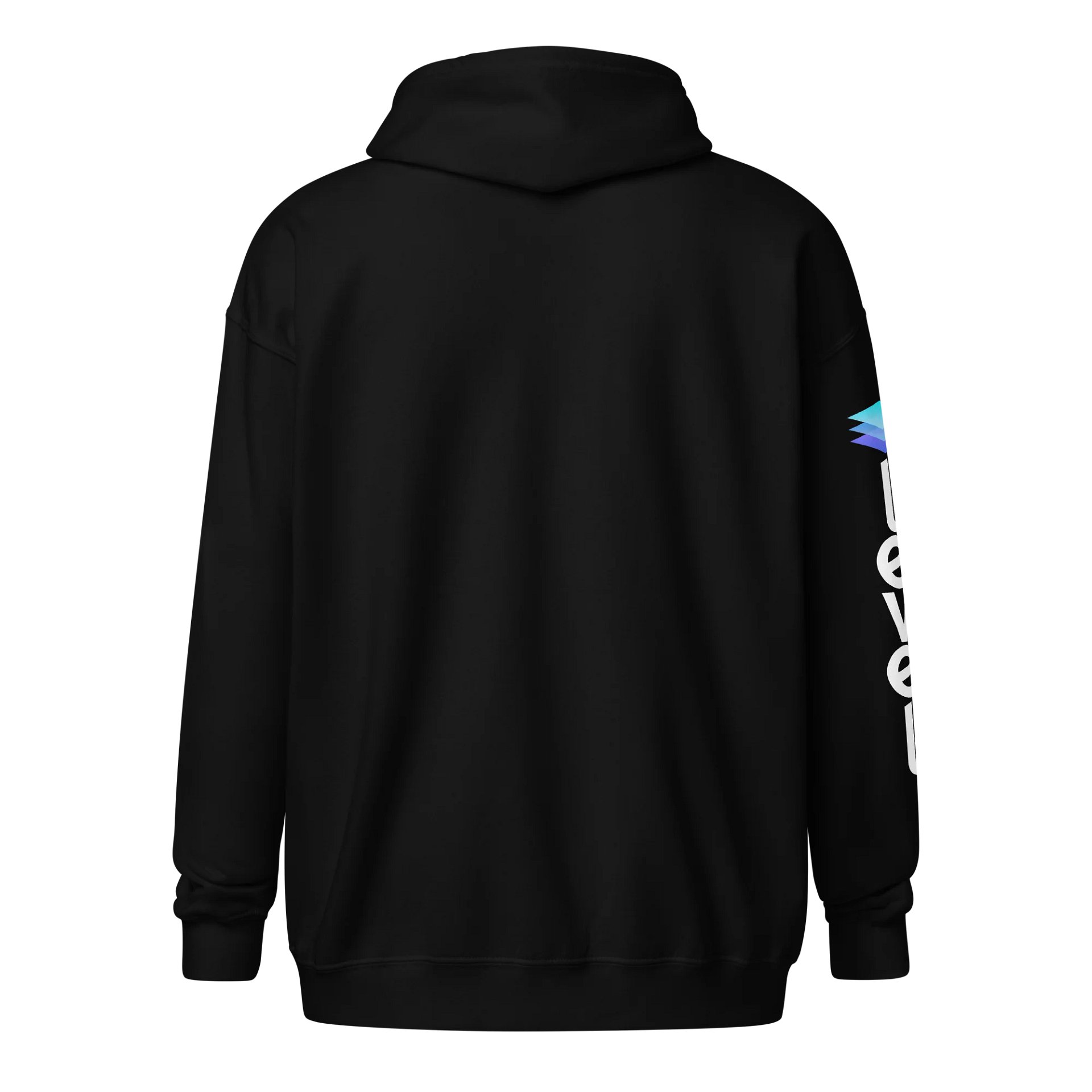 Level Zip Hoodie - Dark (Sleeve Print) product image (2)