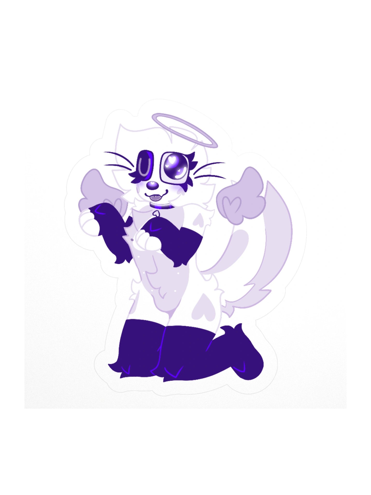angel boy sticker product image (2)