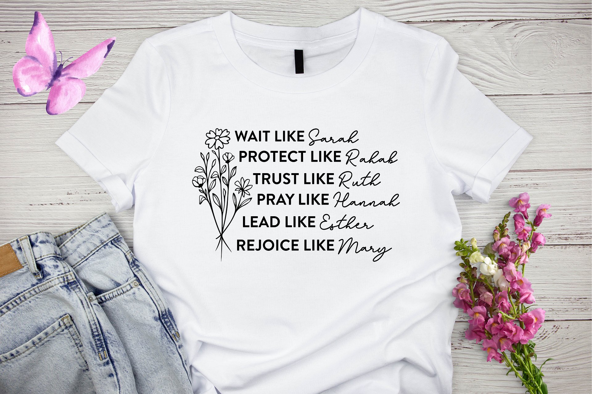 Women of the Bible T-Shirt product image (1)