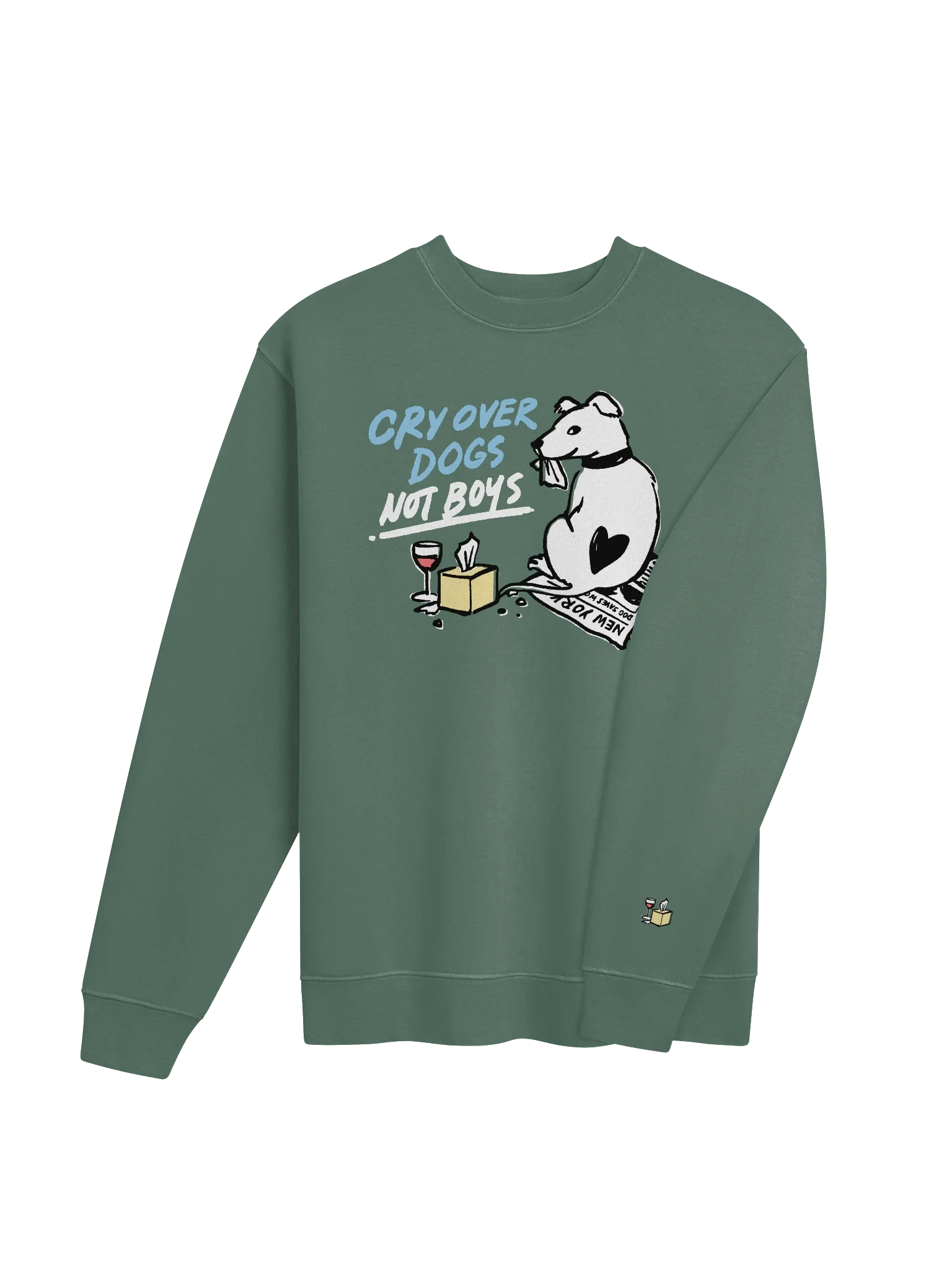 Preorder - Cry Over Dogs Not Boys Crewneck product image (3)