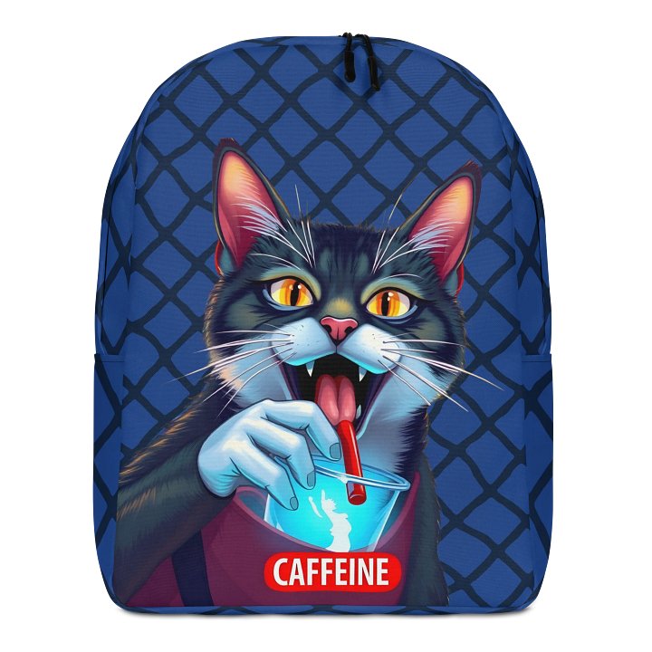 Minimalist Backpack-Caffeine Goblin Energy product image (1)
