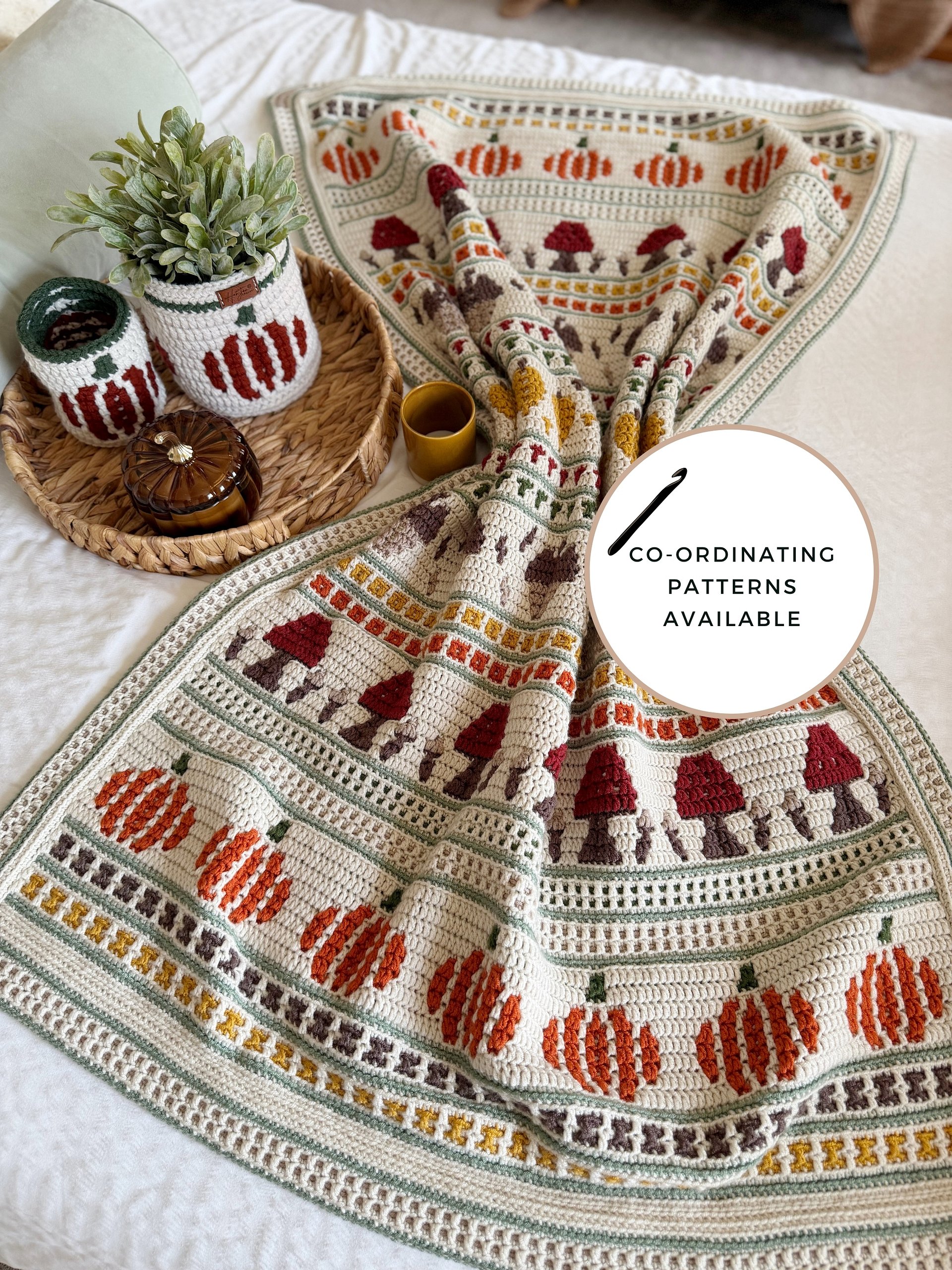 Pumpkin Crochet Baskets Pattern product image (6)