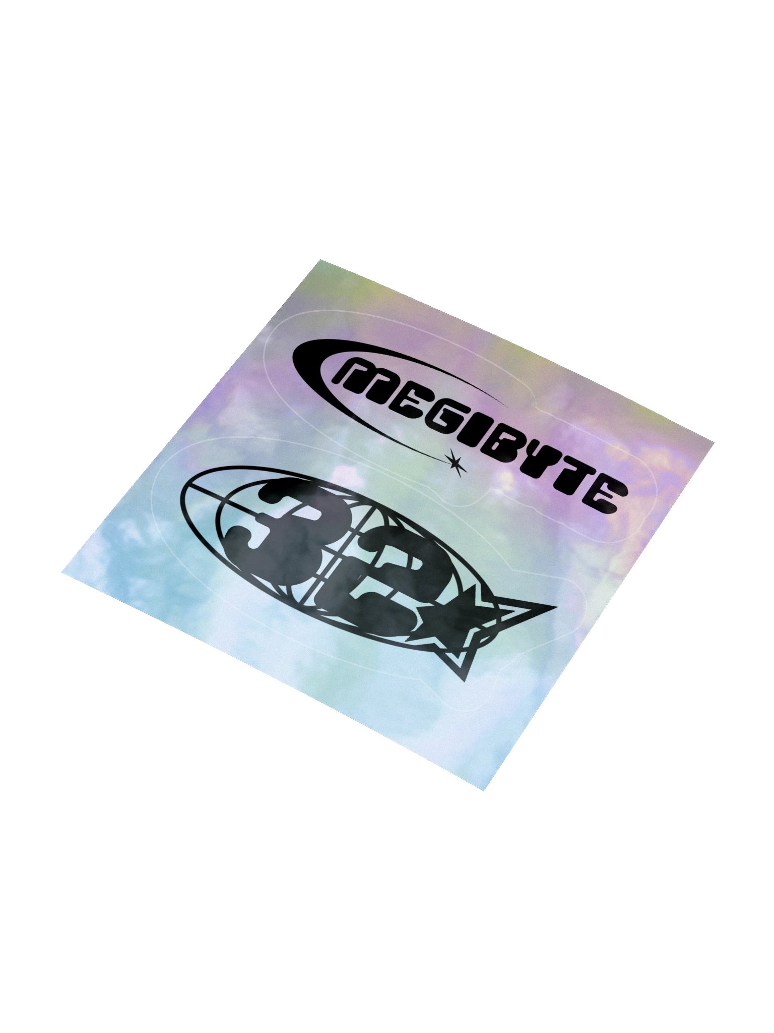 MEGIBYTES Holographic Sticker Pack product image (7)