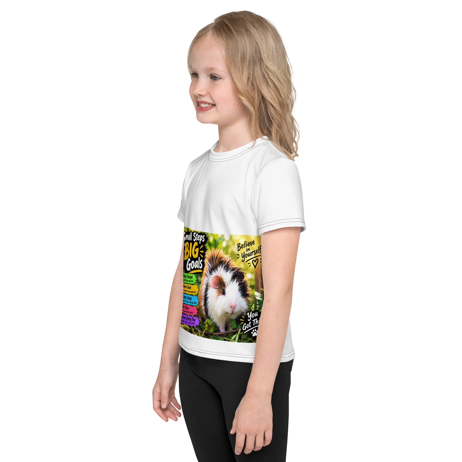 Small Steps Big Goals Kids Tee product image (3)
