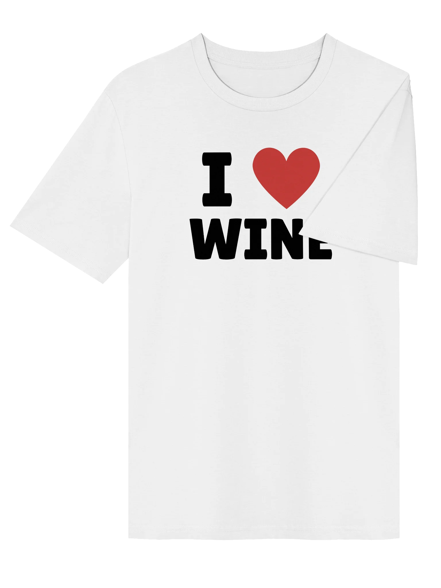 "I Love Wine" Unisex Tee product image (4)