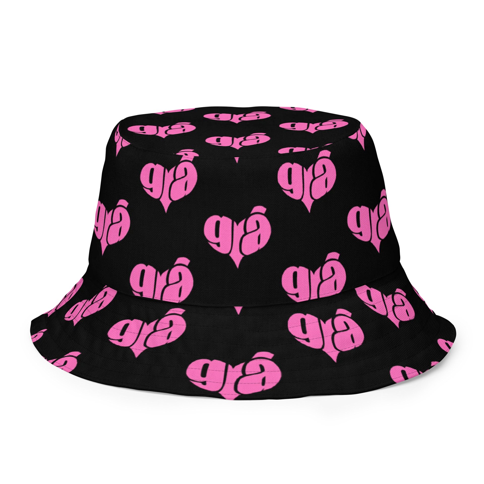 Grá Meaning Love 🩷 Reversible Bucket Hat in Irish / Gaeilge / Gaelic product image (3)
