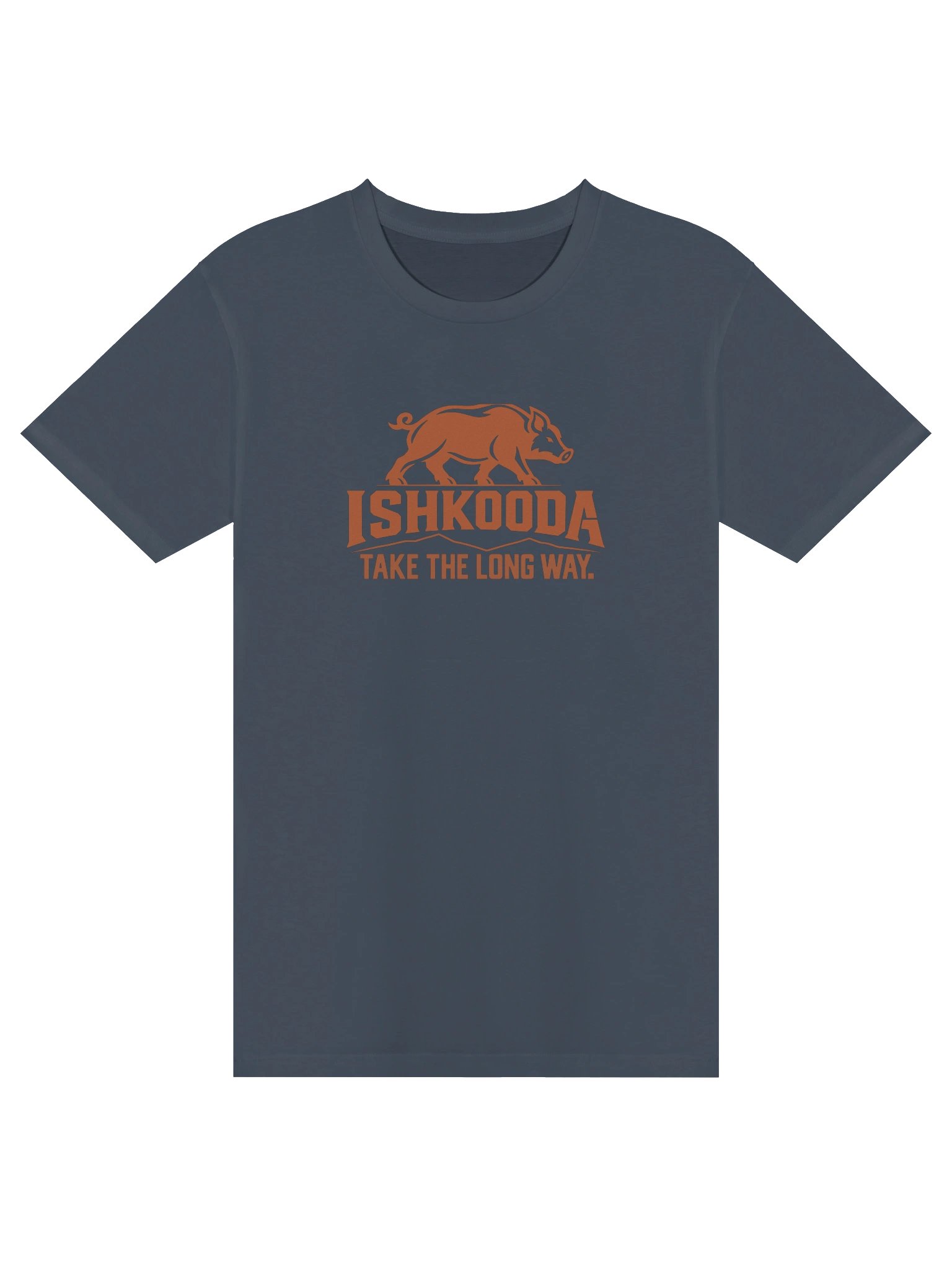 ISHKOODA Boar Logo Tee – Take the Long Way product image (1)