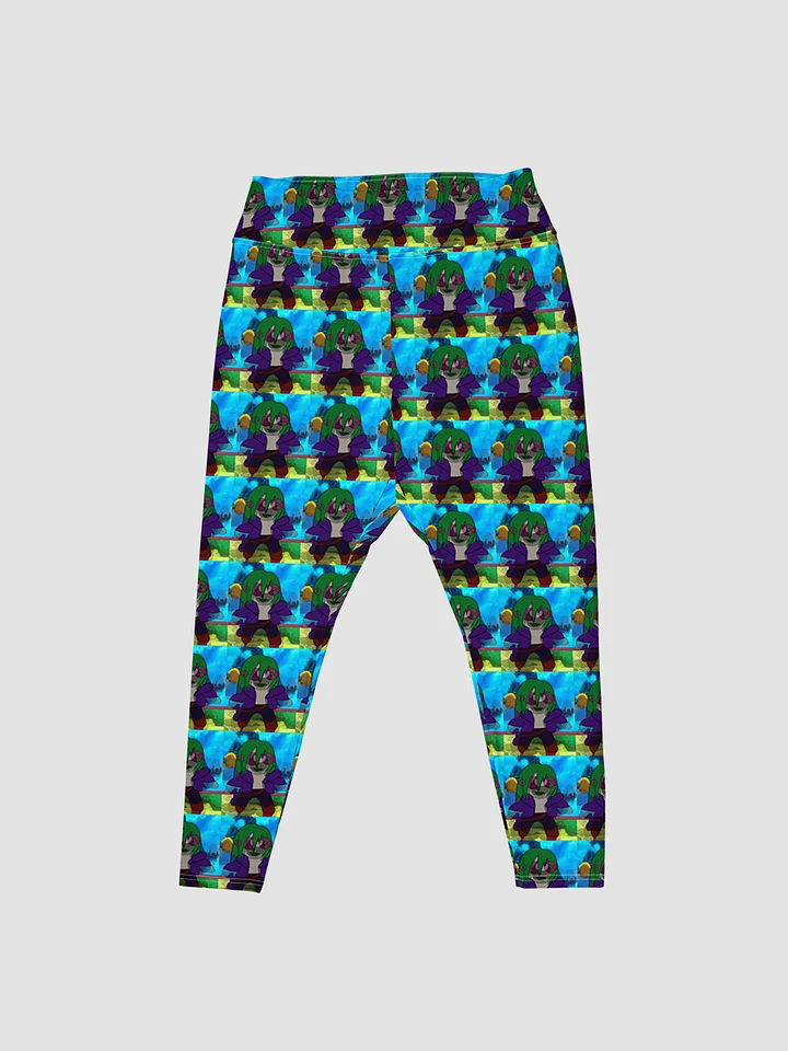 [LeafyVanGoghVT] All-Over Print Plus Size Leggings product image (1)