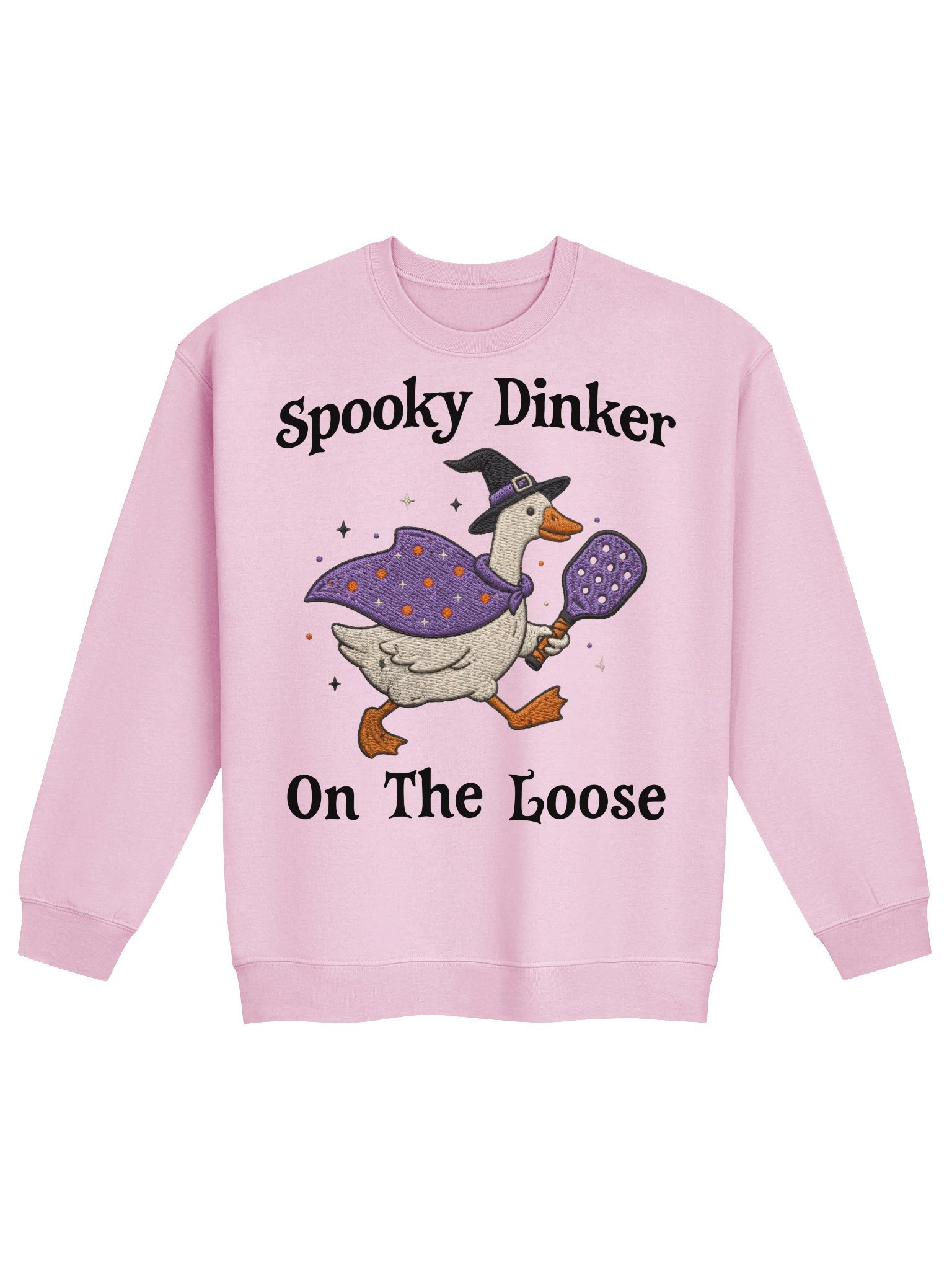 Spooky Dinker On The Loose Pickleball Sweatshirt – Halloween Pickleball Sweatshirt product image (2)