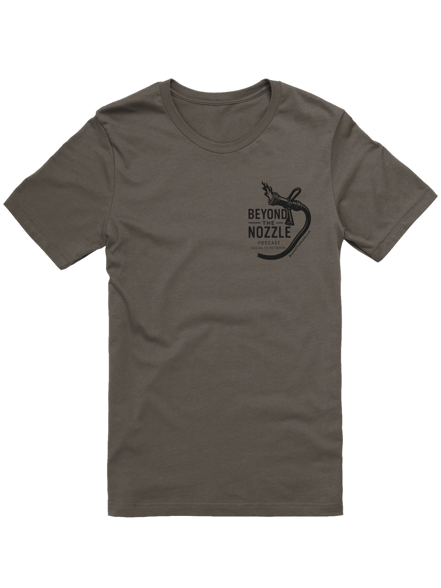 Beyond The Nozzle Podcast Black Logo Tee product image (1)