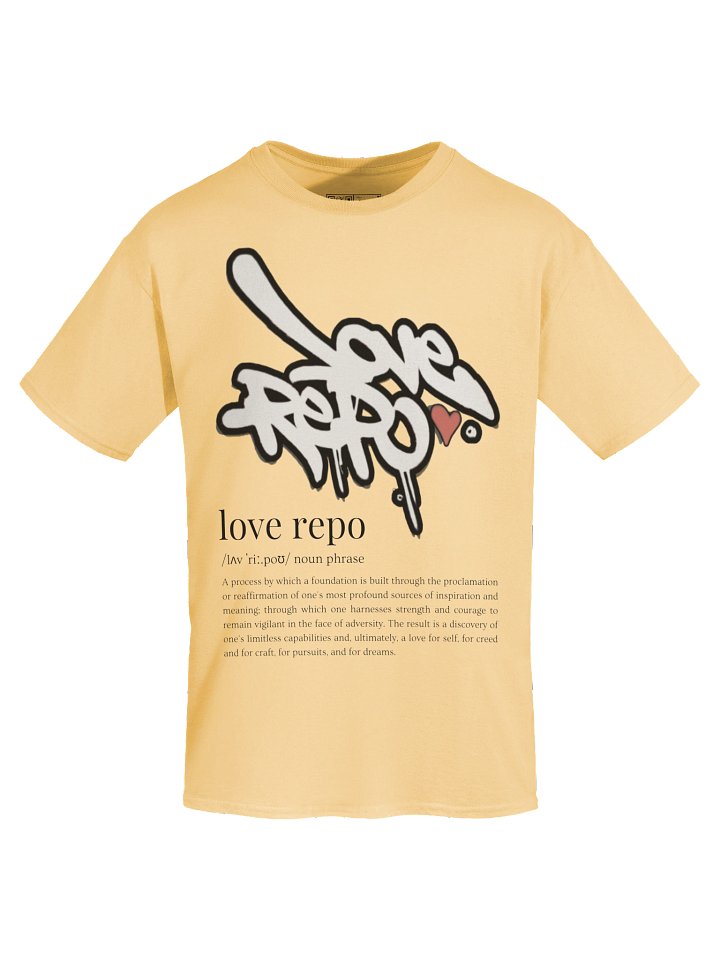 Love Repo Definition Graphic T-Shirt (Colors) product image (1)