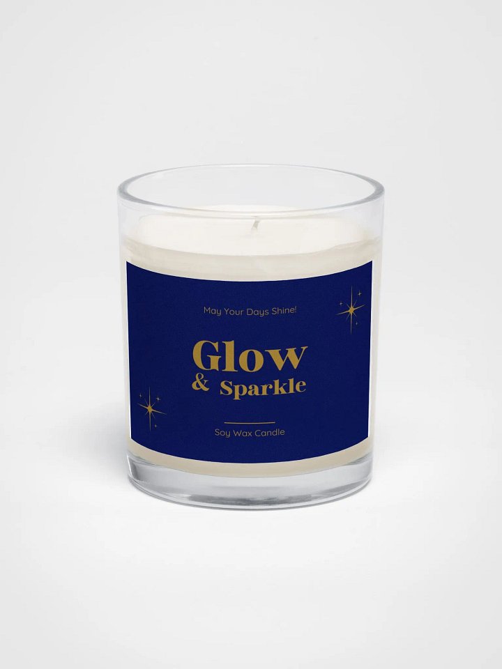 Glow & Sparkle Soy Wax Candle product image (1)
