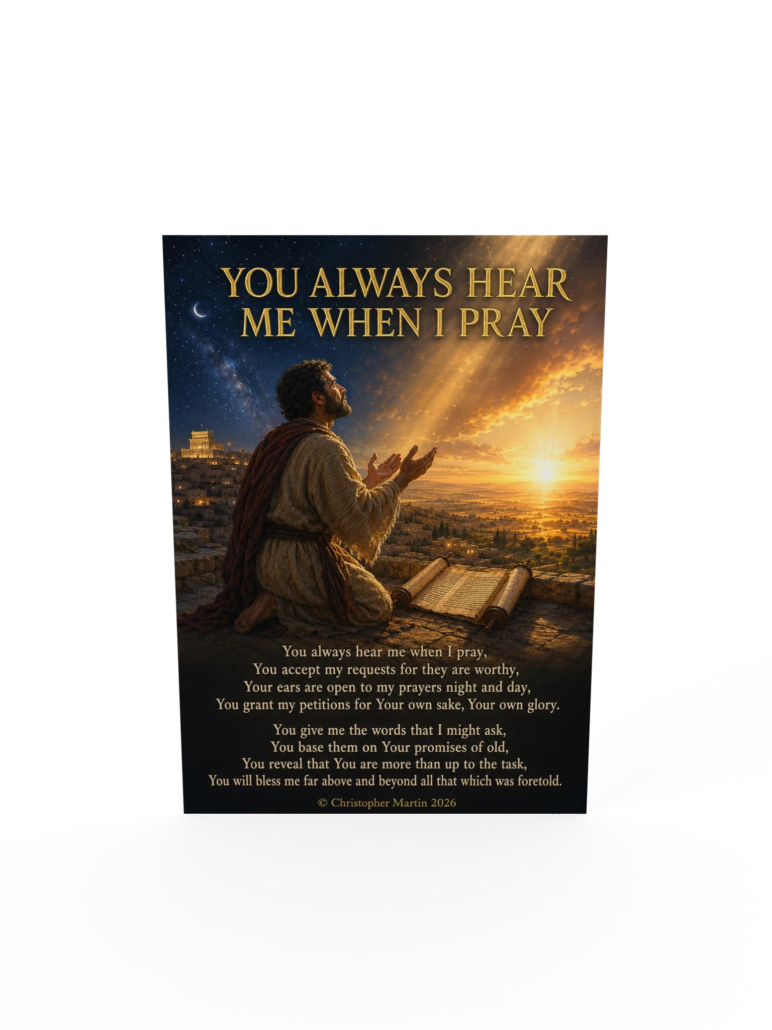 You always hear me when I pray product image (5)