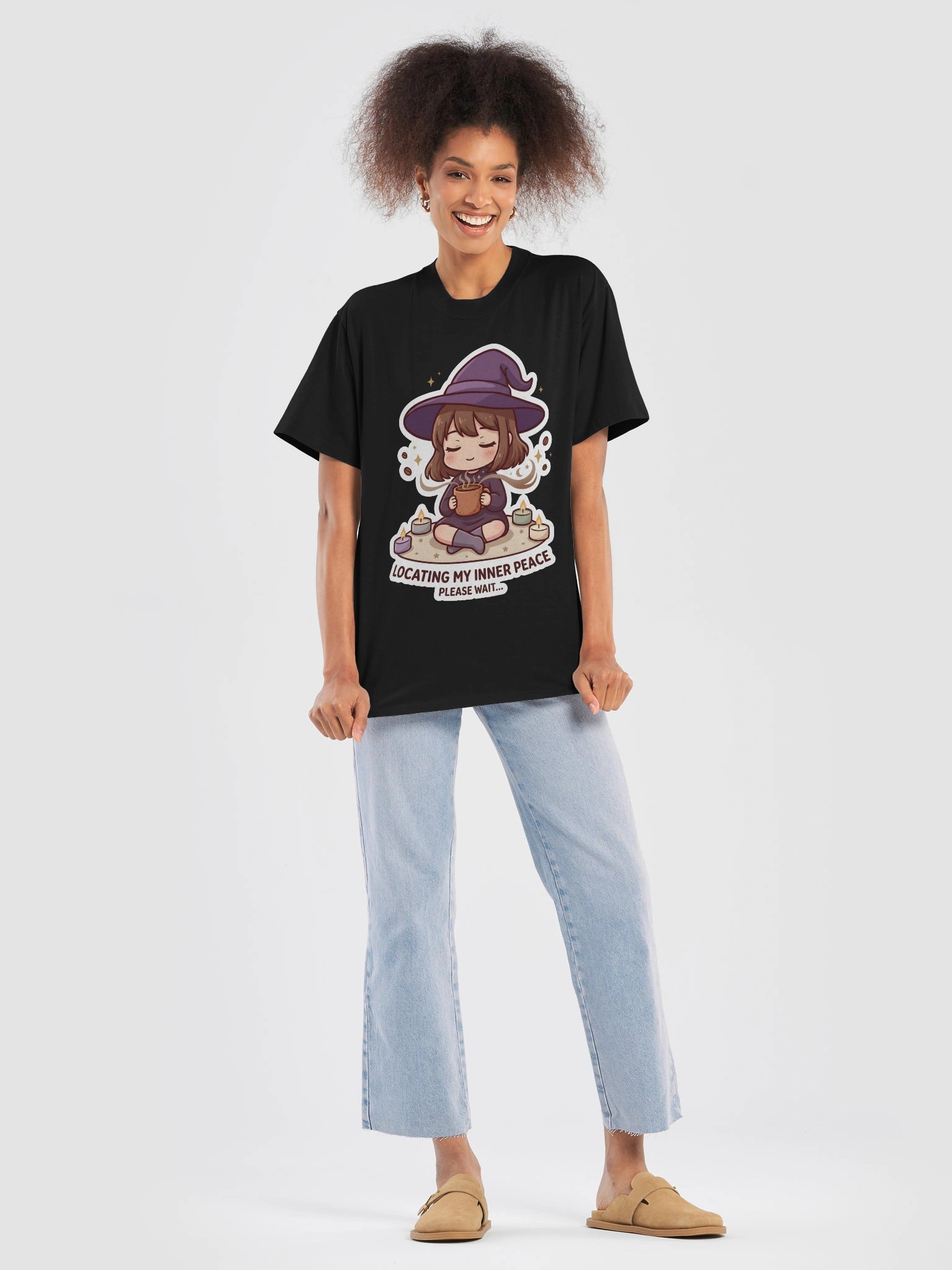 Locating my inner peace - Oversized T-Shirt product image (7)