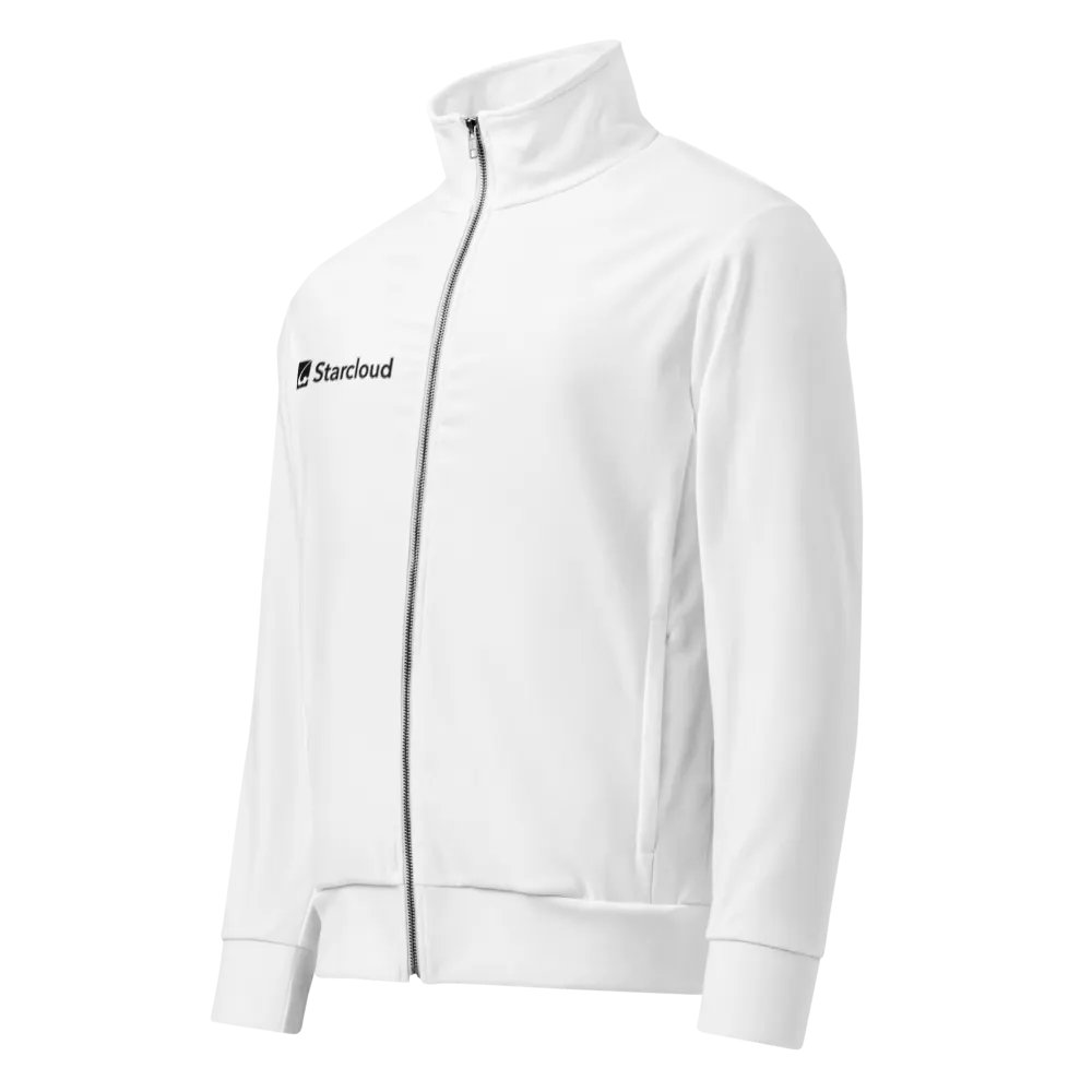 Starcloud white zip jacket product image (1)