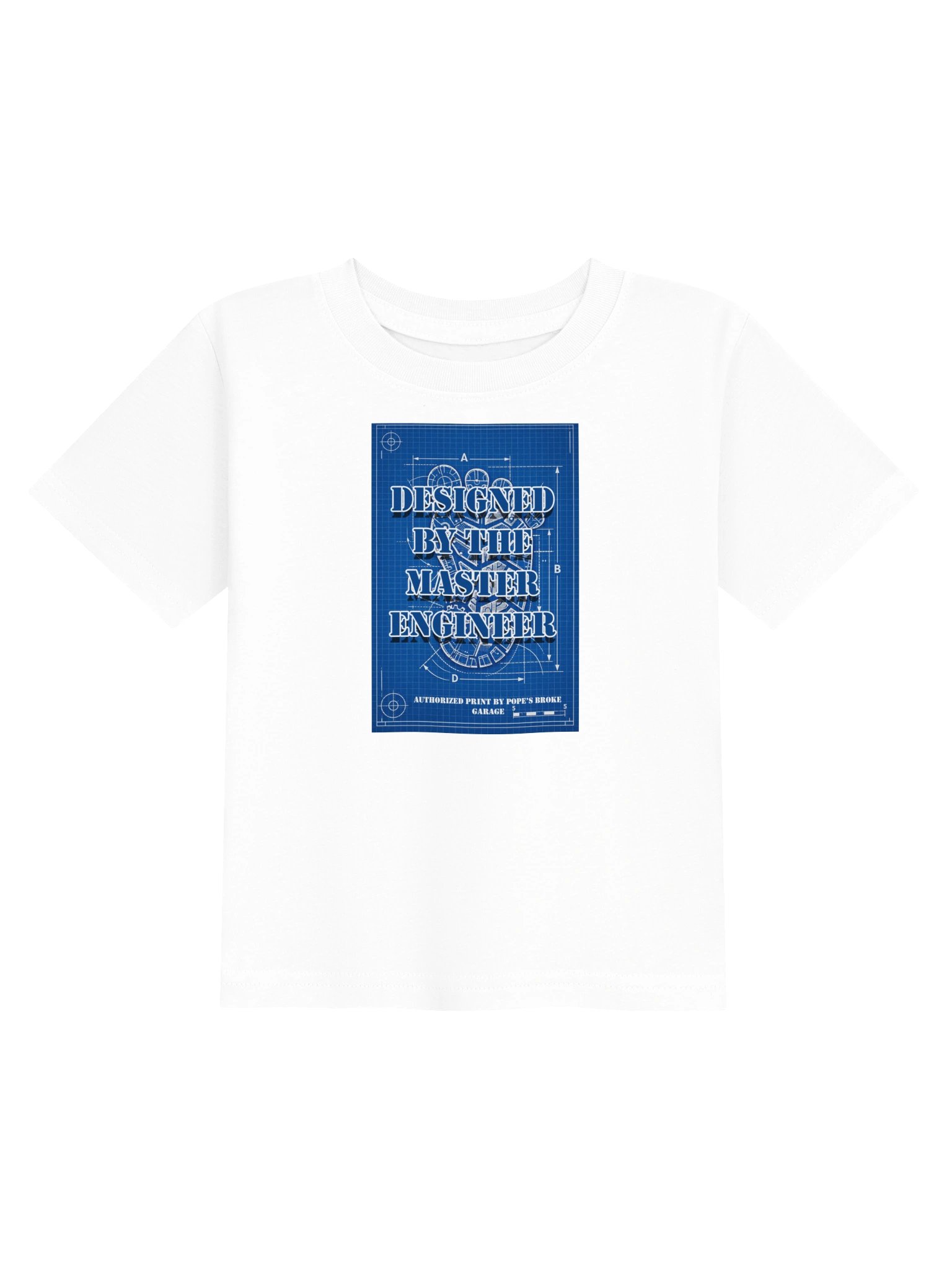 Master Engineer Blueprint Baby Tee product image (1)