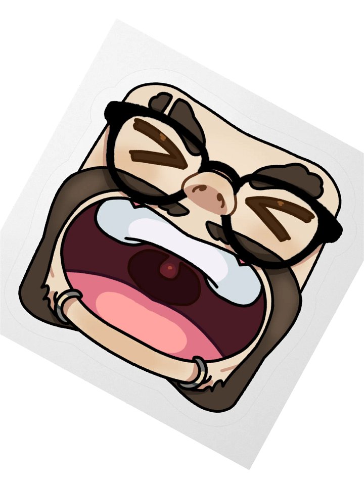 Big Laugh Herb Sticker product image (2)