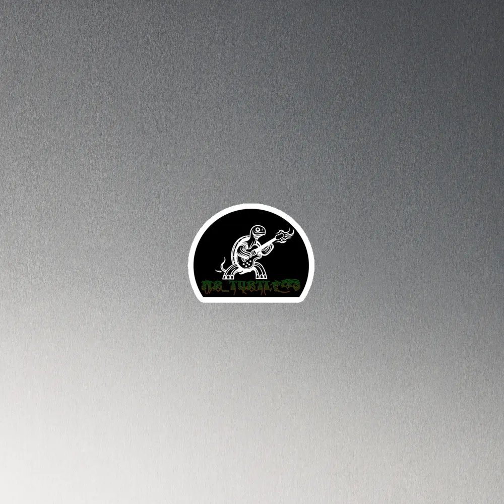 Mr_Turtle223 Logo Die-Cut Magnet product image (4)