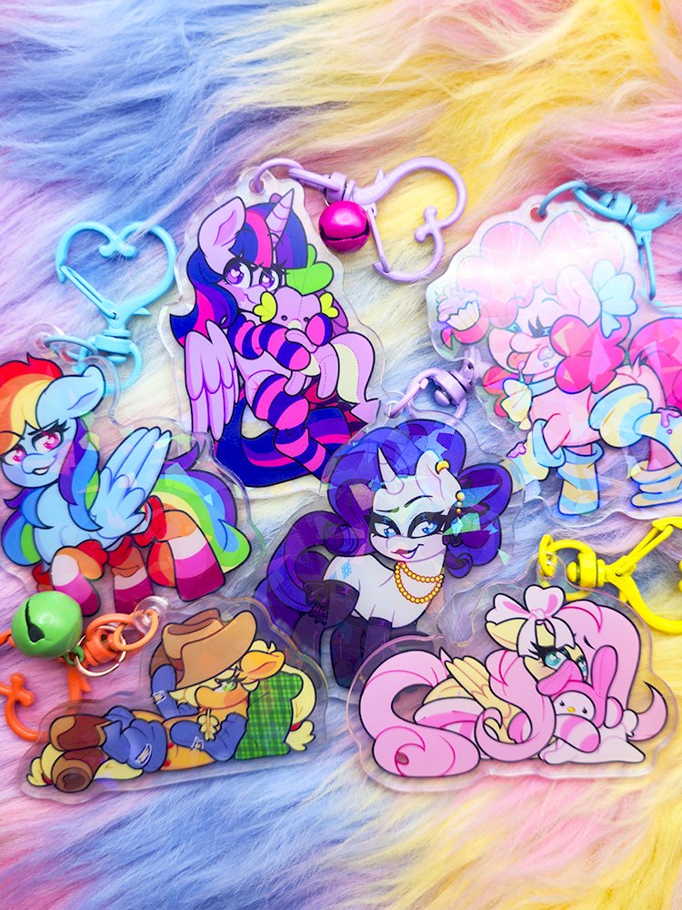 Gen4 Pony Friends NEW | Acrylic Charm Set product image (1)