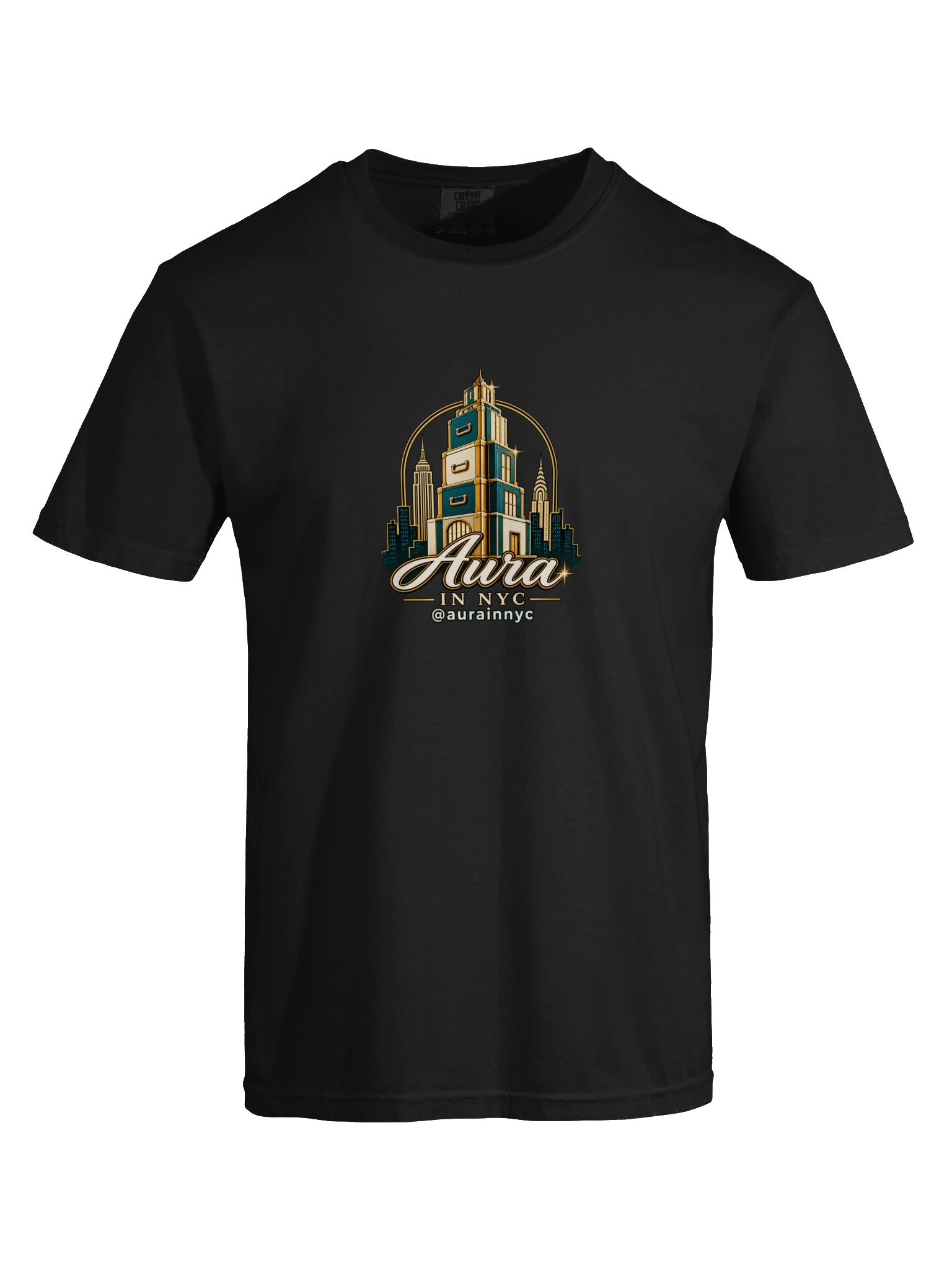 Trunk Tower - Aura in NYC T-Shirt - Black product image (9)