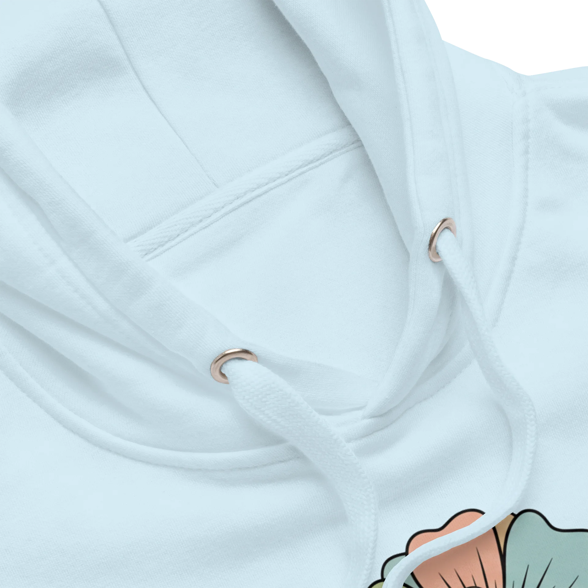 “I Met My Own Needs Today” Light Blue Unisex Hoodie product image (3)