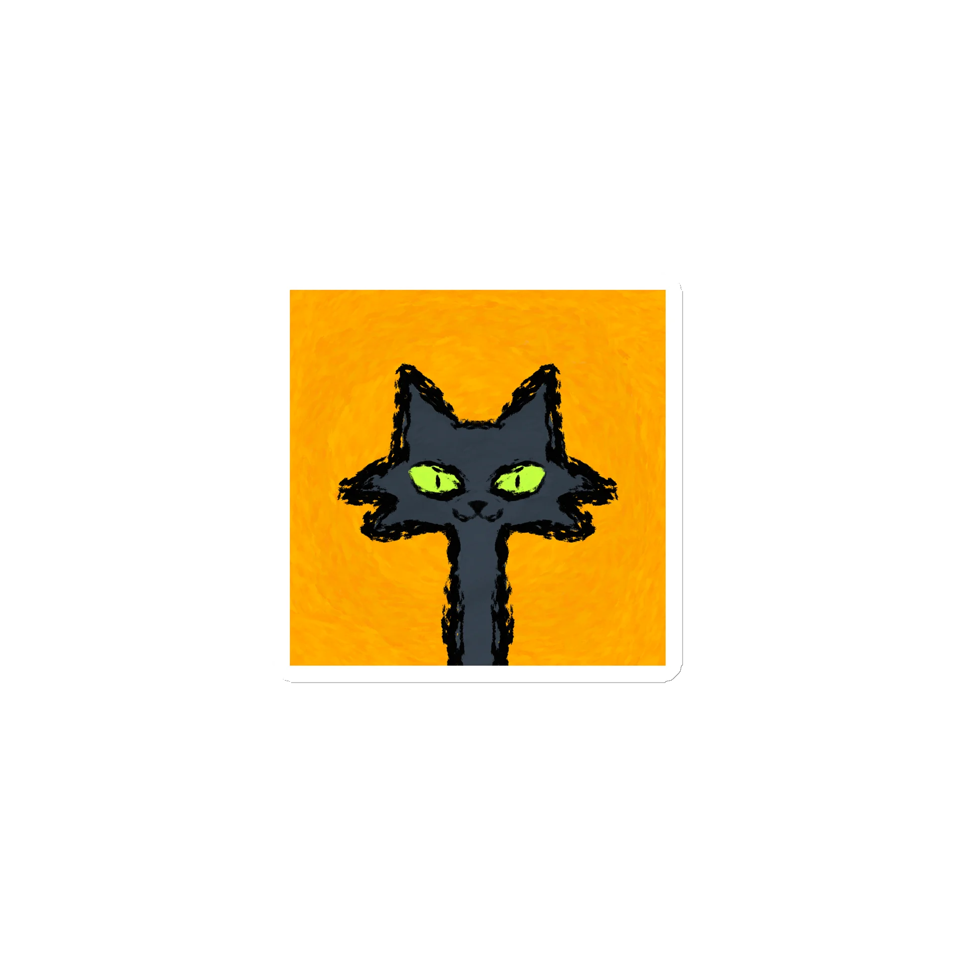 Mischievous Cat Magnet product image (1)