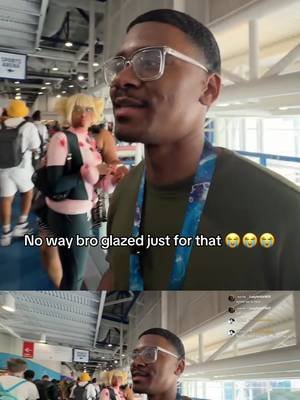 Looking back the glaze was CRAZY 😂 Nah but shoutout @ohmeezzy_g tho #fyp #dreamcon #dreamcon2026 #irl #twitch 