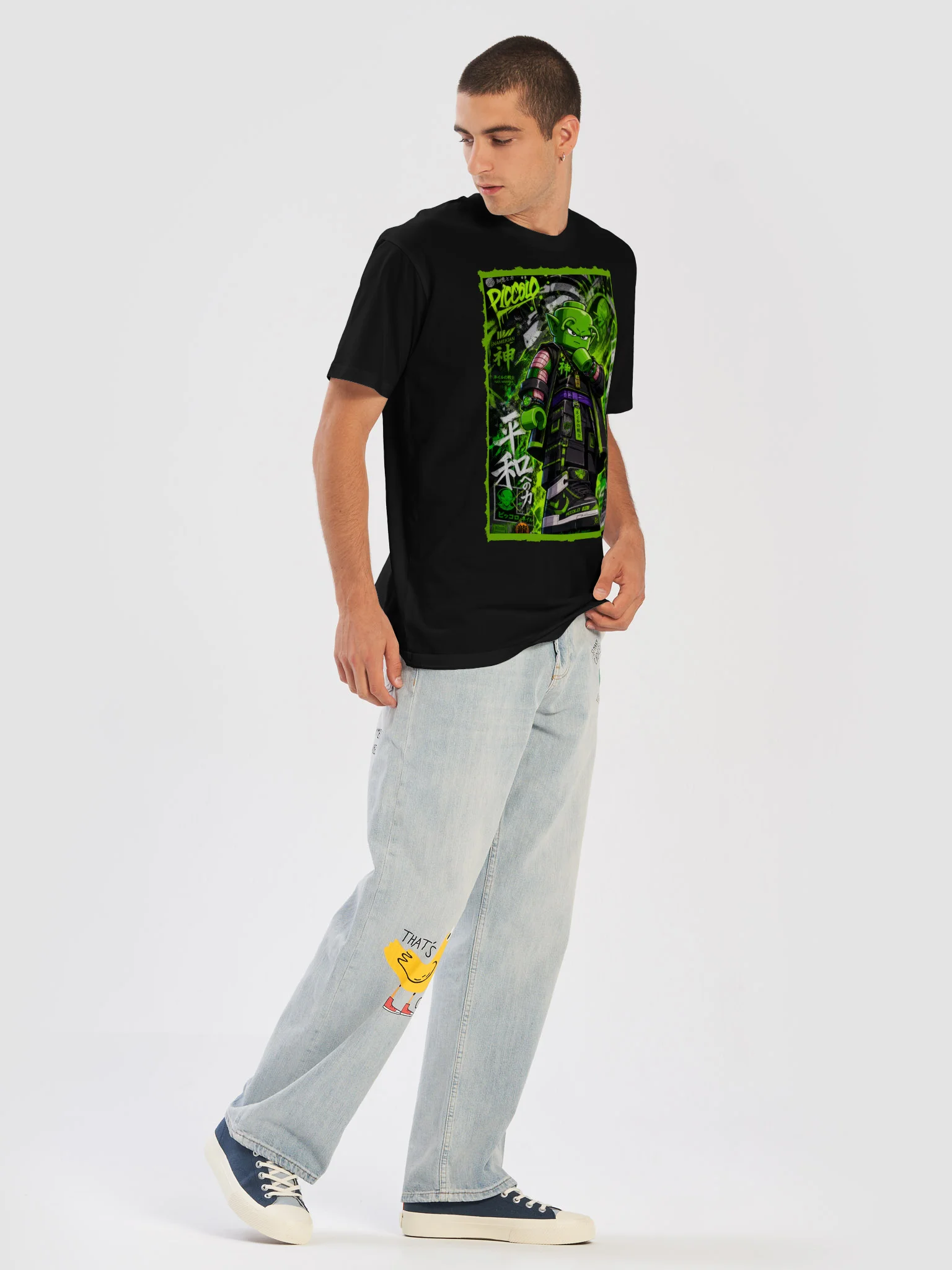 Piccolo Street-Art Graffiti Anime Tee product image (5)