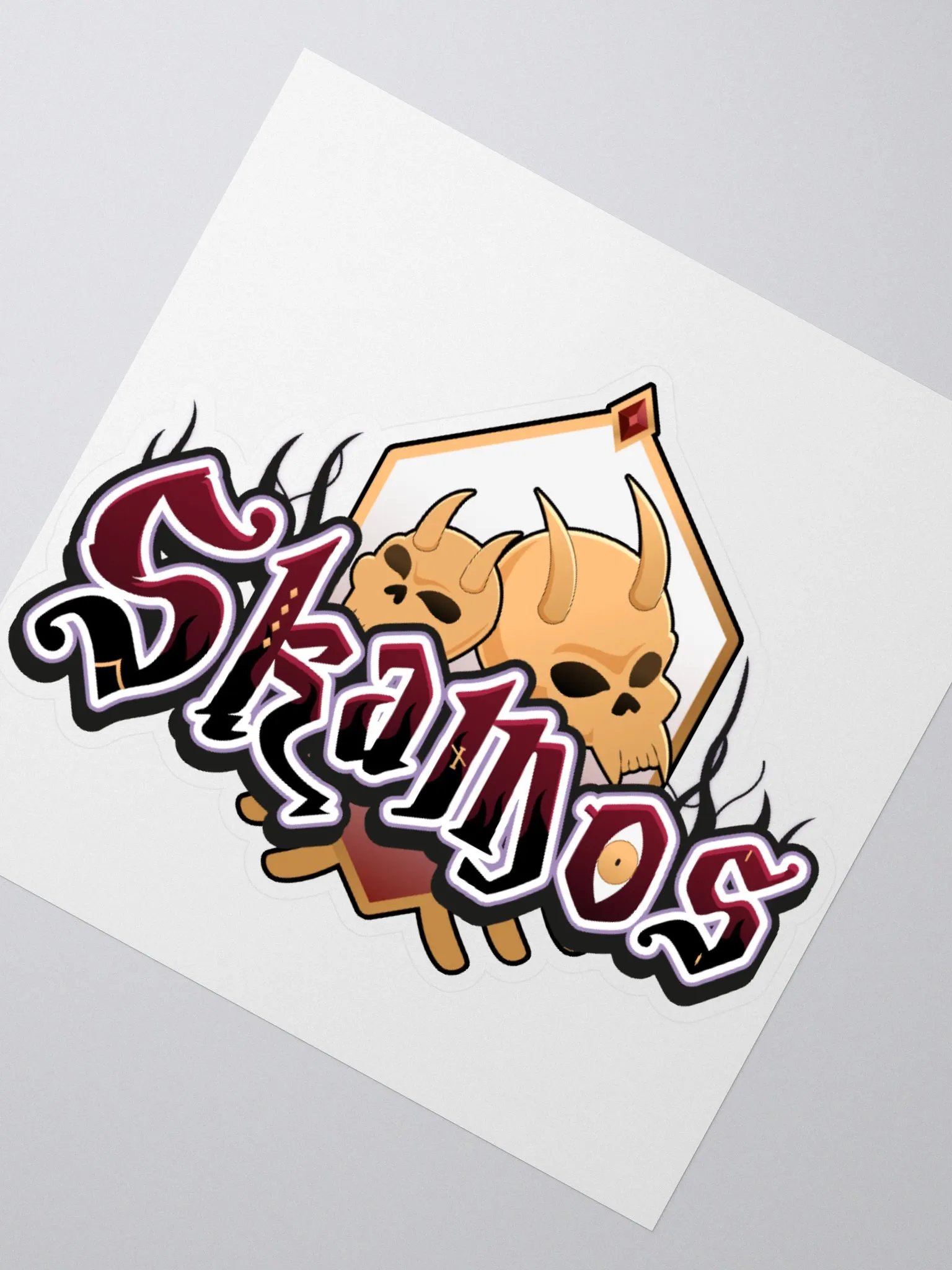 Skamos Logo Sticker product image (6)