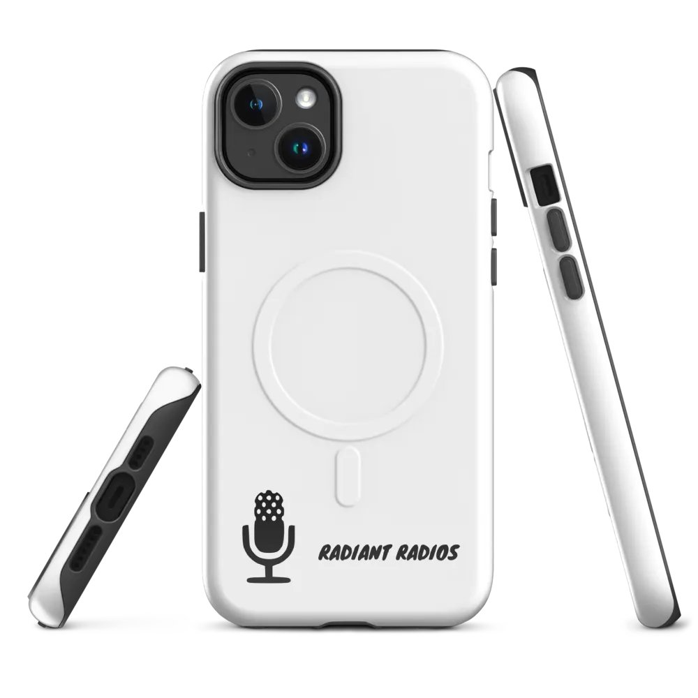 Radiant Radios Logo Mic Tough Case product image (1)