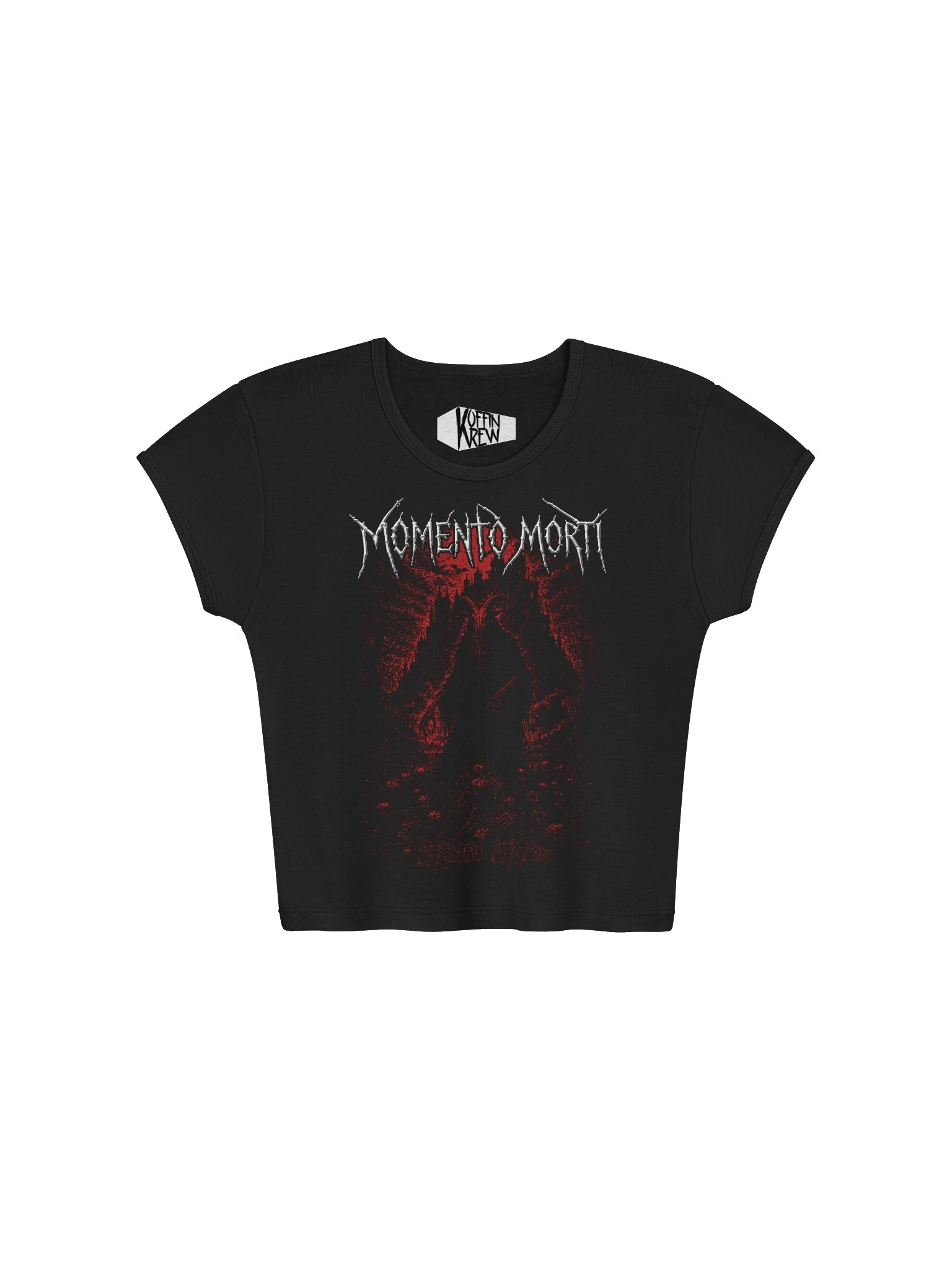 Ritual of Ruin Womens Baby Tee Crop Top product image (1)