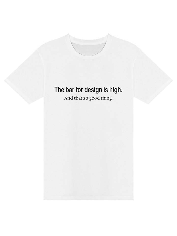 The bar for design is high product image (1)