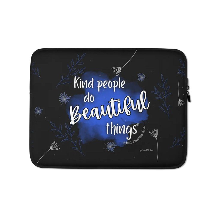 KPDBT - Black/Blue Laptop Sleeve product image (1)