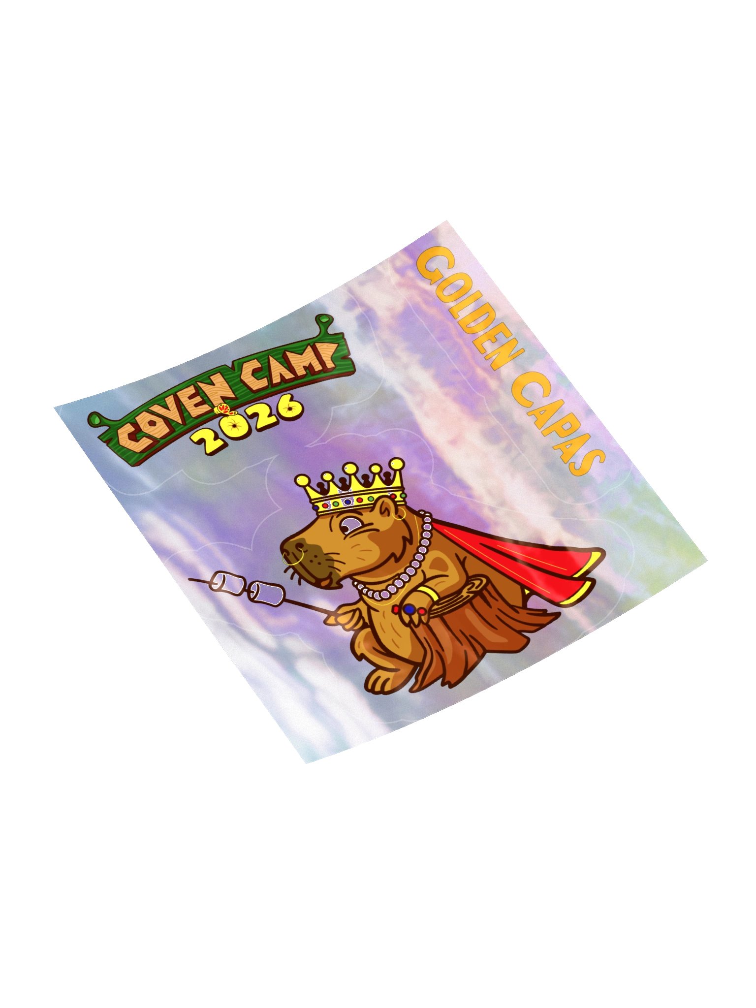 Holo Golden Capa Sticker Sheet product image (4)
