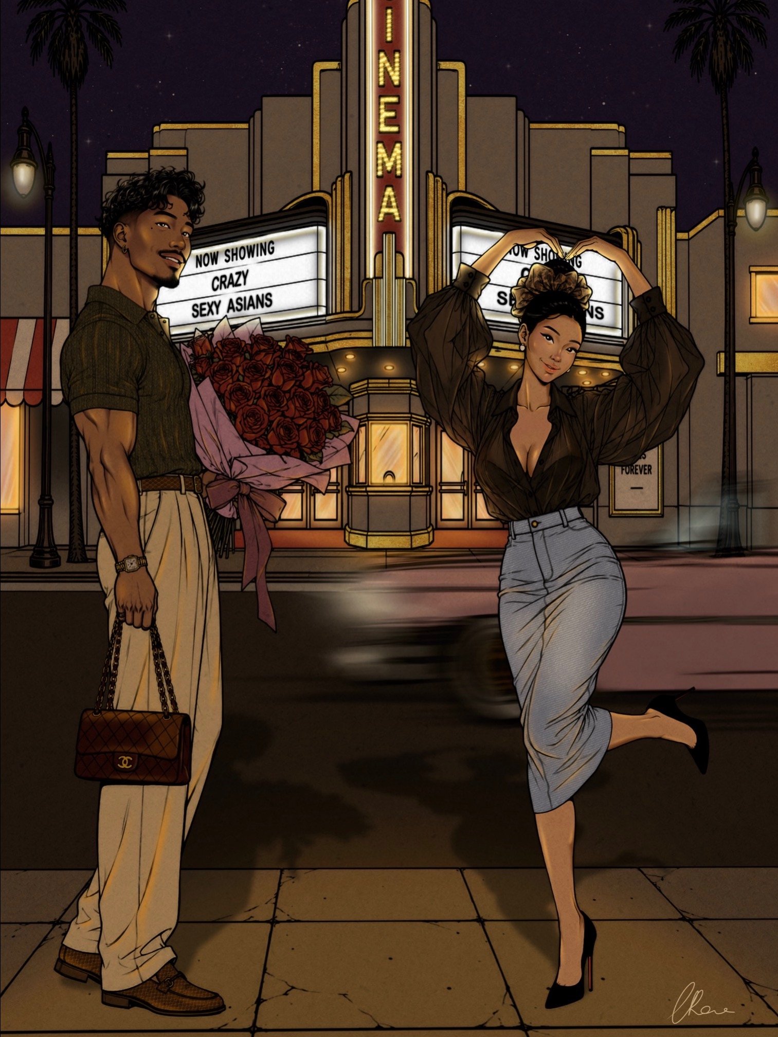 DON’T MOVE — Art Print by Lehbie Rae product image (1)