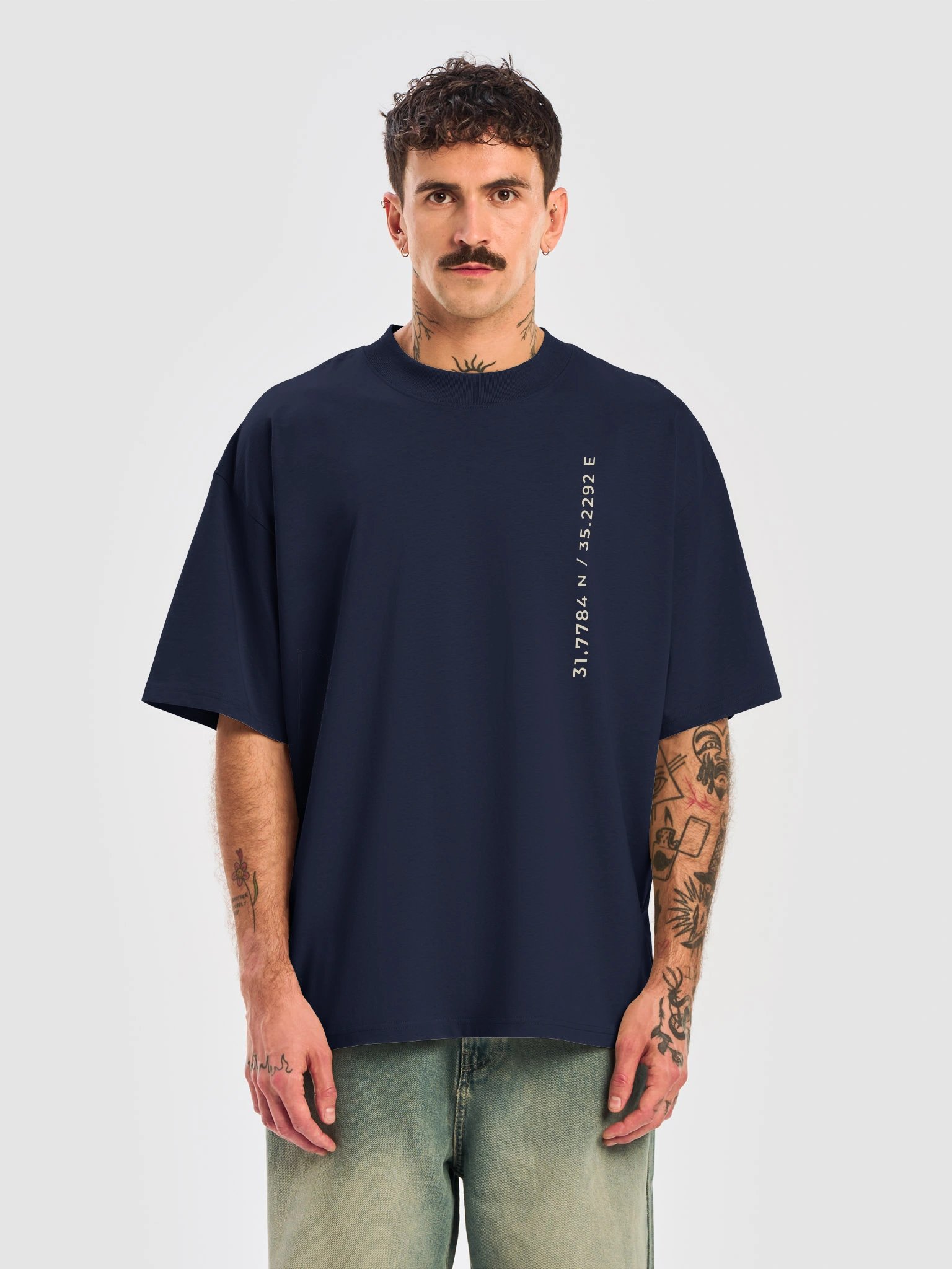 THE FINISHED ORGANIC OVERSIZED UNISEX TEE product image (5)