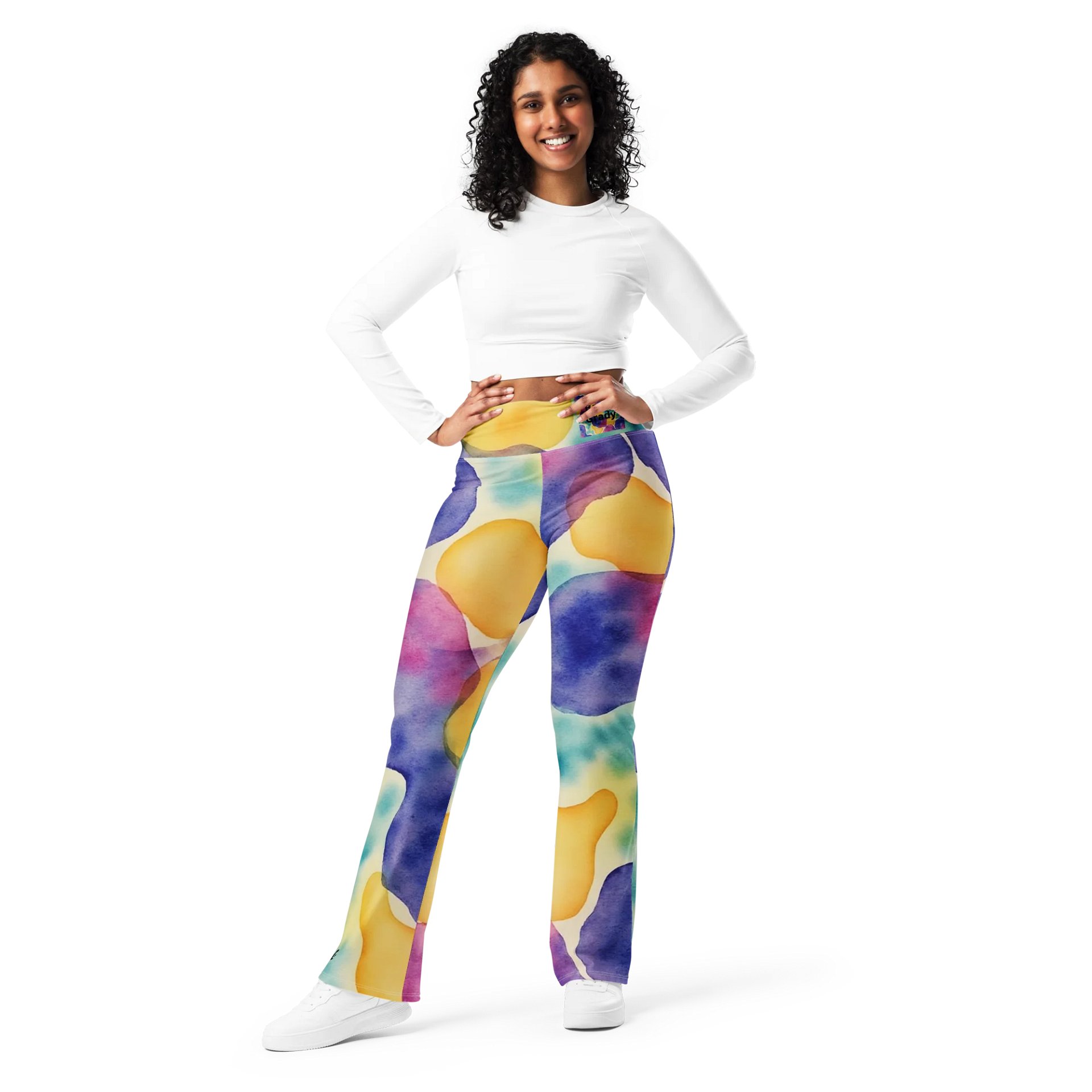 Barry Grady 'Blossom Breeze' Flare Leggings product image (10)