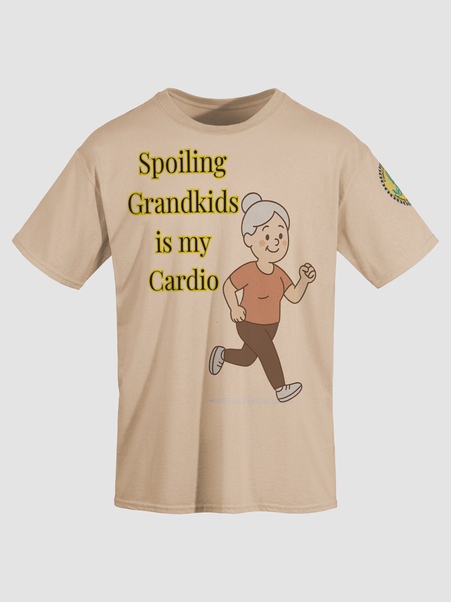 Spoiling Grandkids is my Cardio (Female) Gildan Heavyweight T-Shirt Colors (3) product image (23)