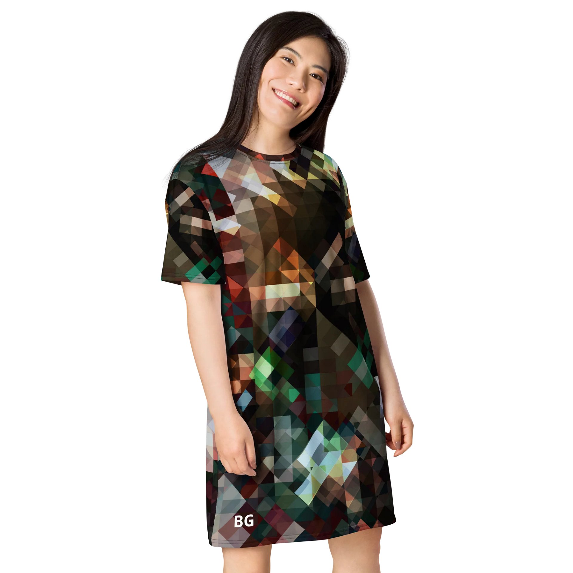 Barry Grady Abstract T-Shirt Dress product image (4)
