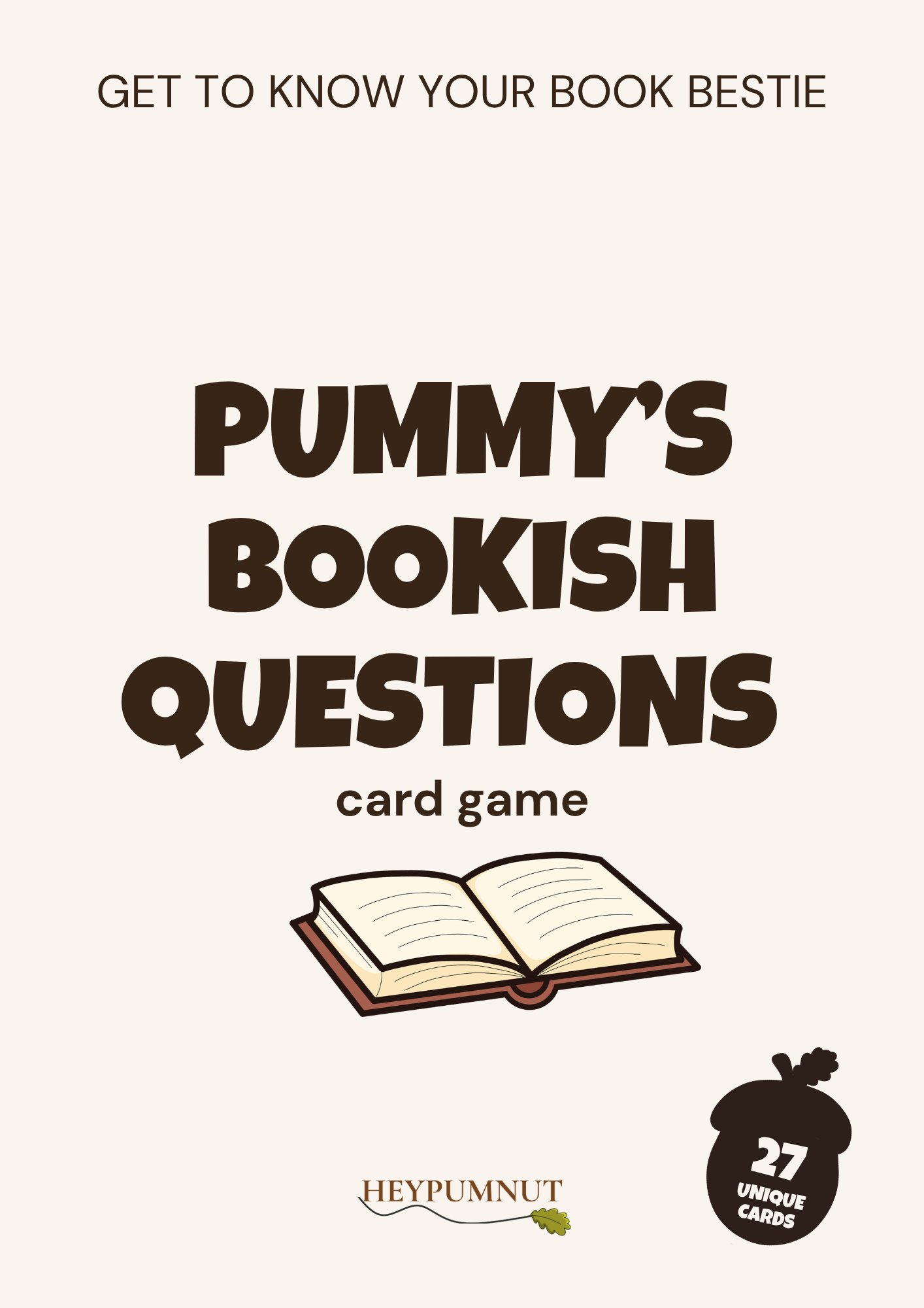Pummy’s Bookish Questions (Free Printable PDF) product image (2)