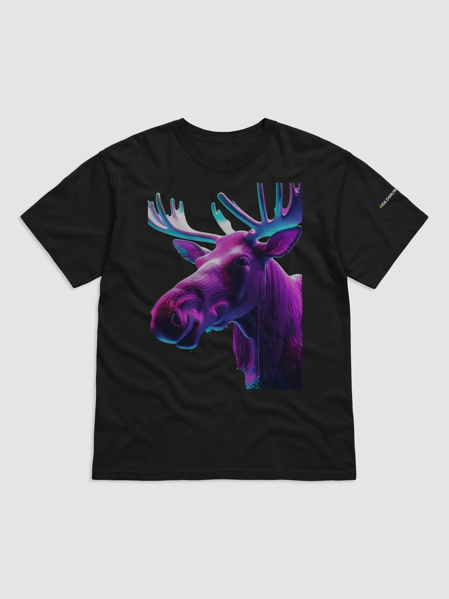 Cyberpunk Moose Cotton Tee product image (1)