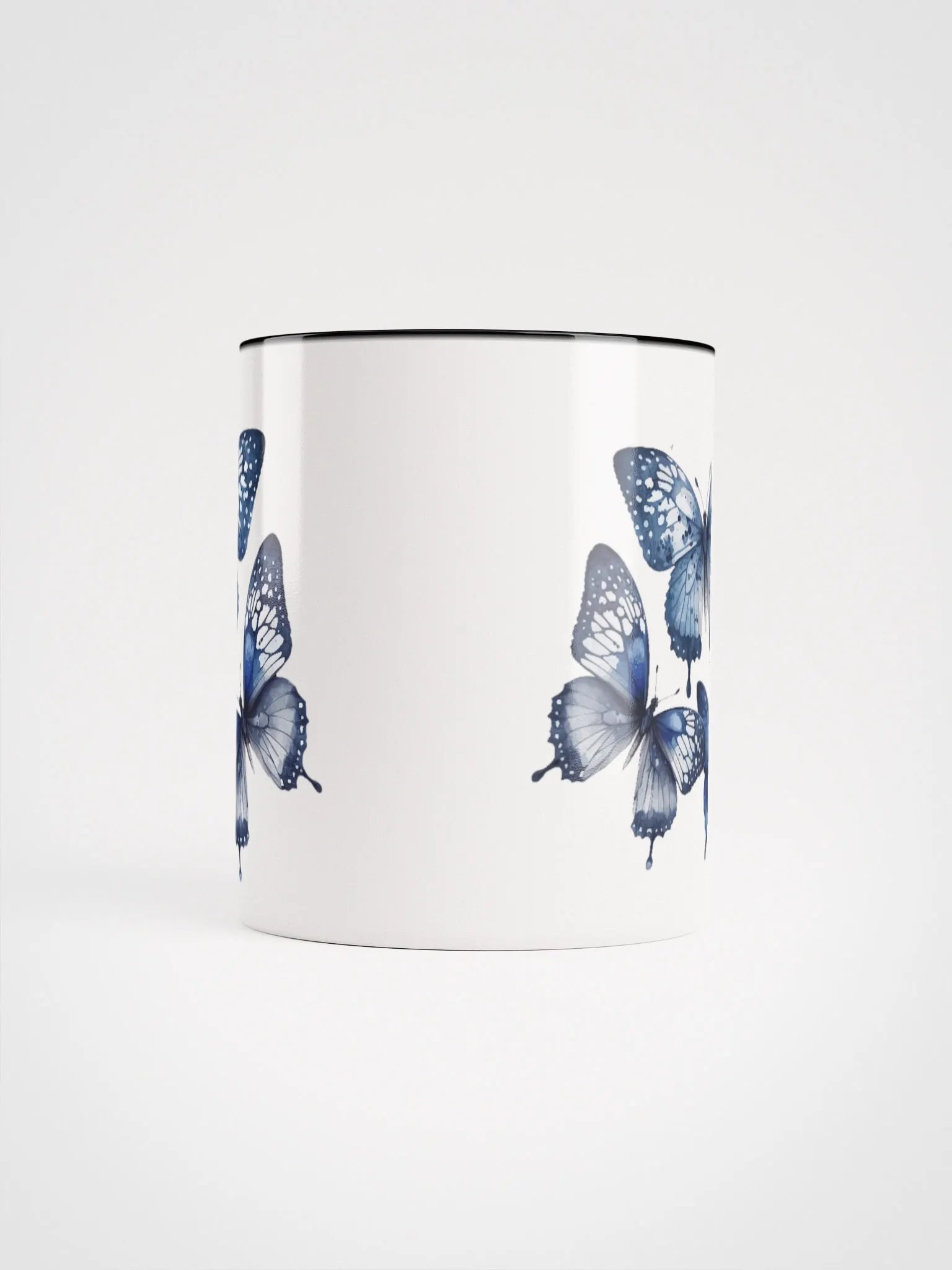 Pastel Blue Butterflies Mug product image (5)
