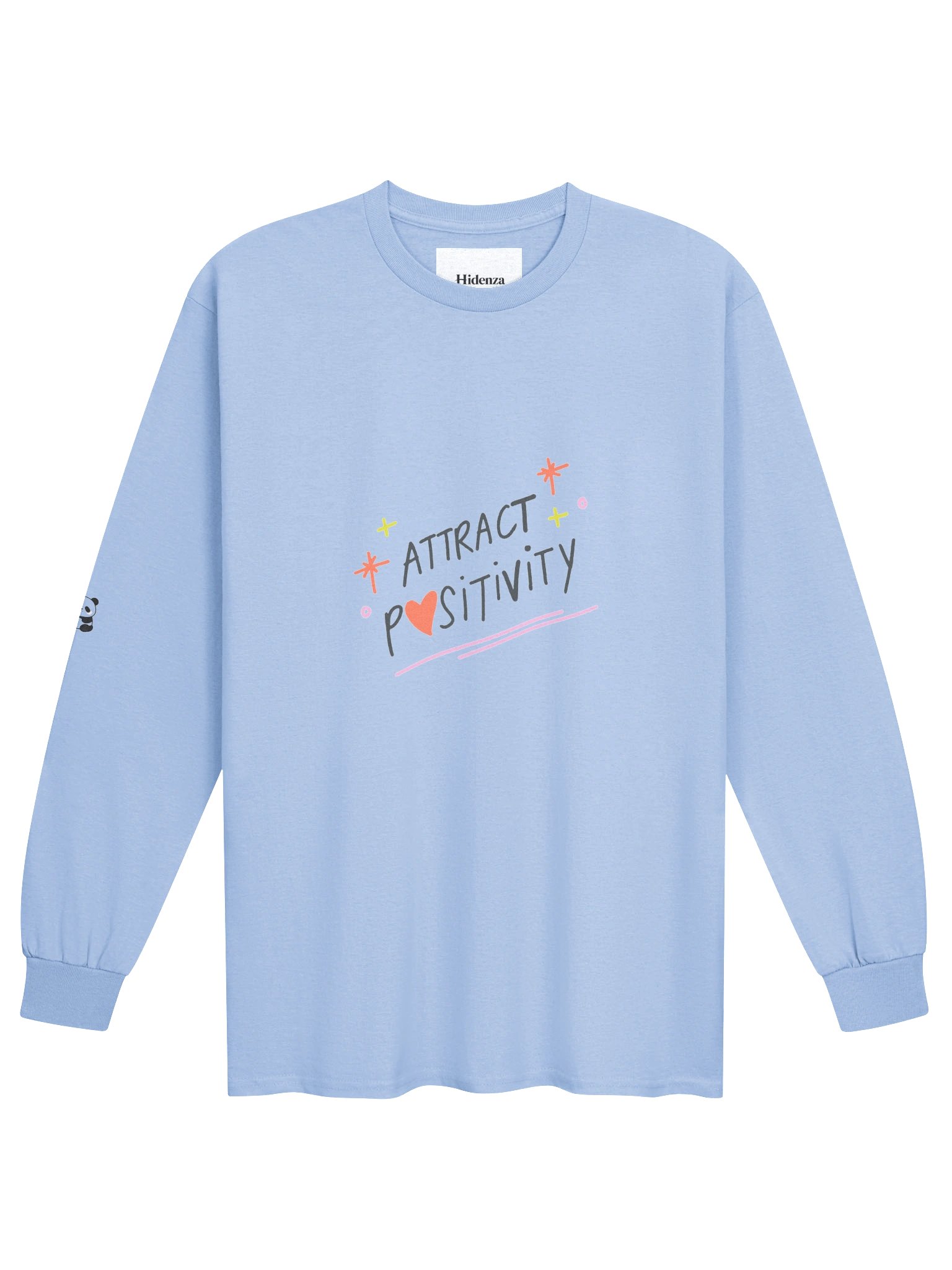 Attract Positivity Long Sleeve Tee product image (1)